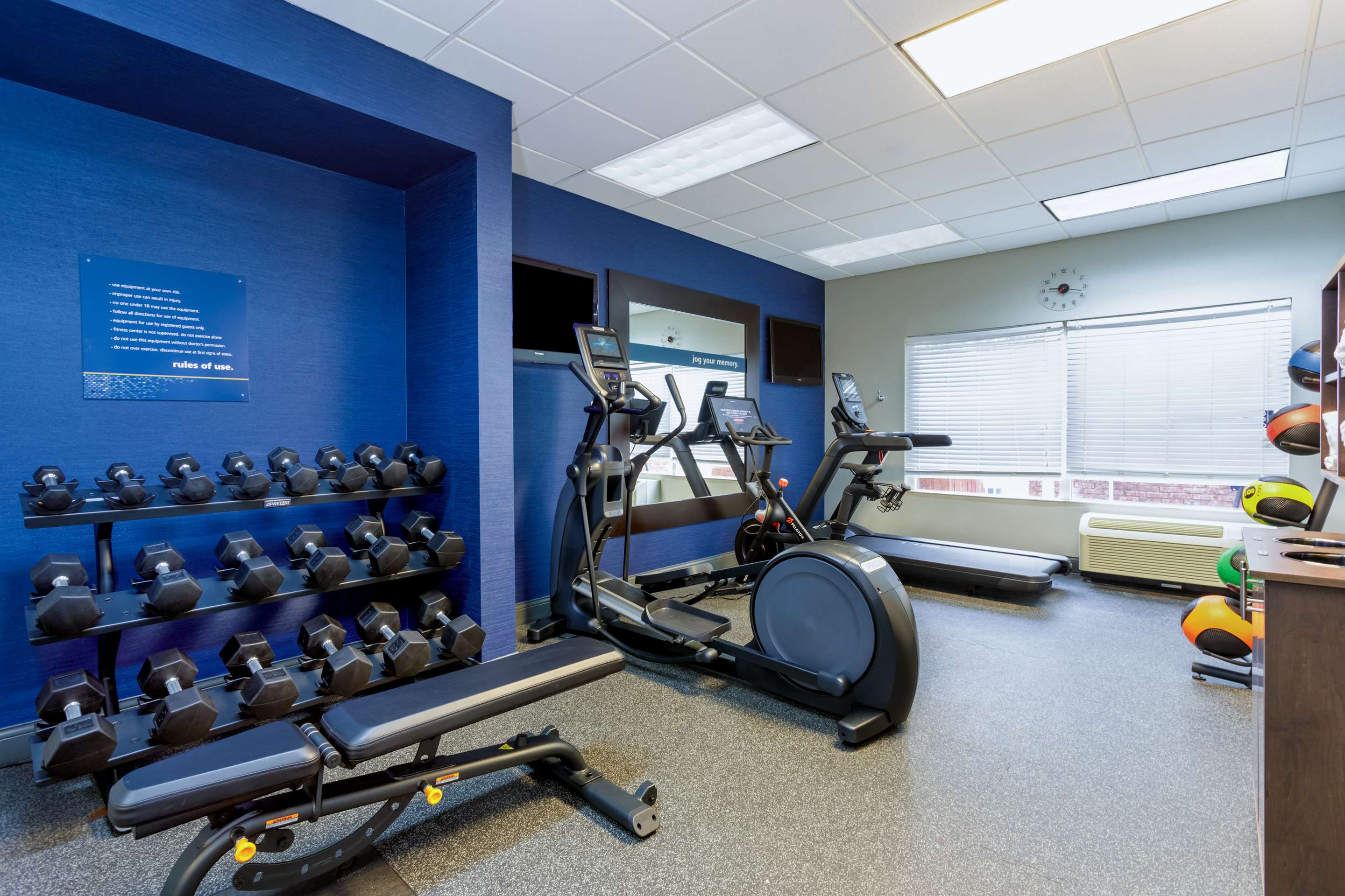 Health club fitness center gym | Hampton Inn & Suites Tallahassee I-10/Thomasville Road, FL