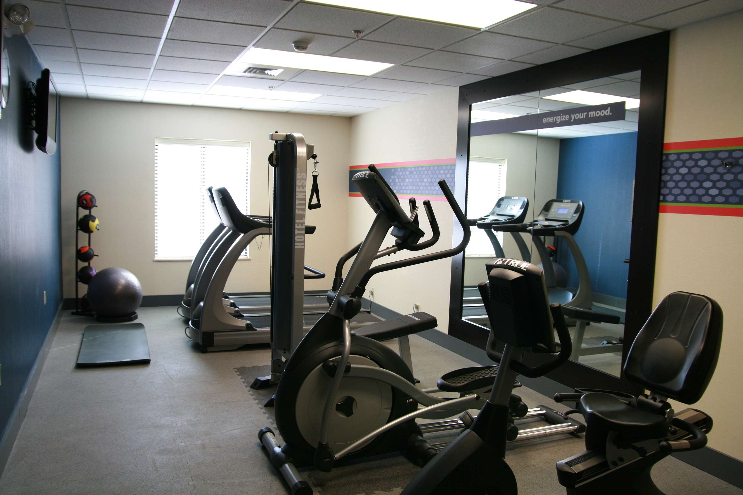 Health club fitness center gym