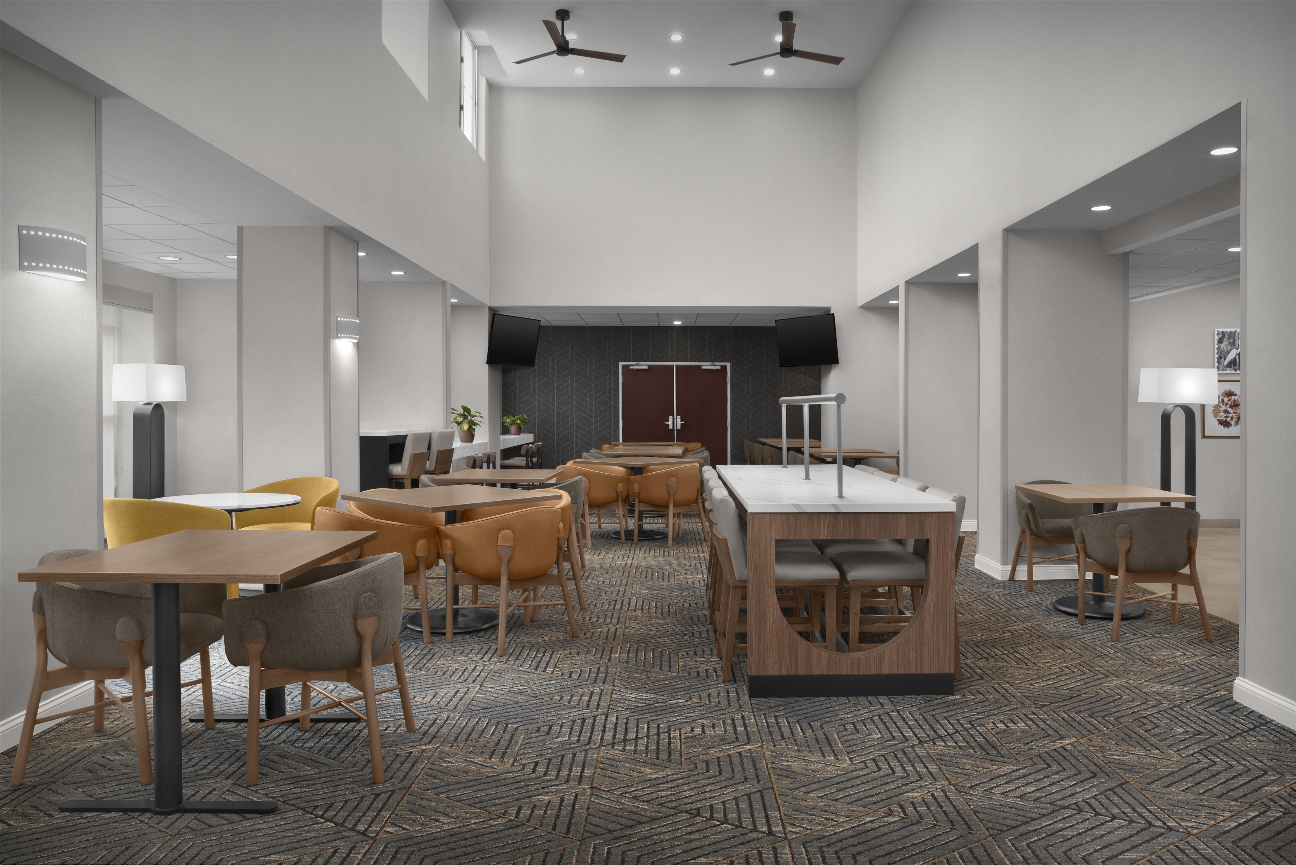 Breakfast Area | Homewood Suites by Hilton Tampa-Brandon