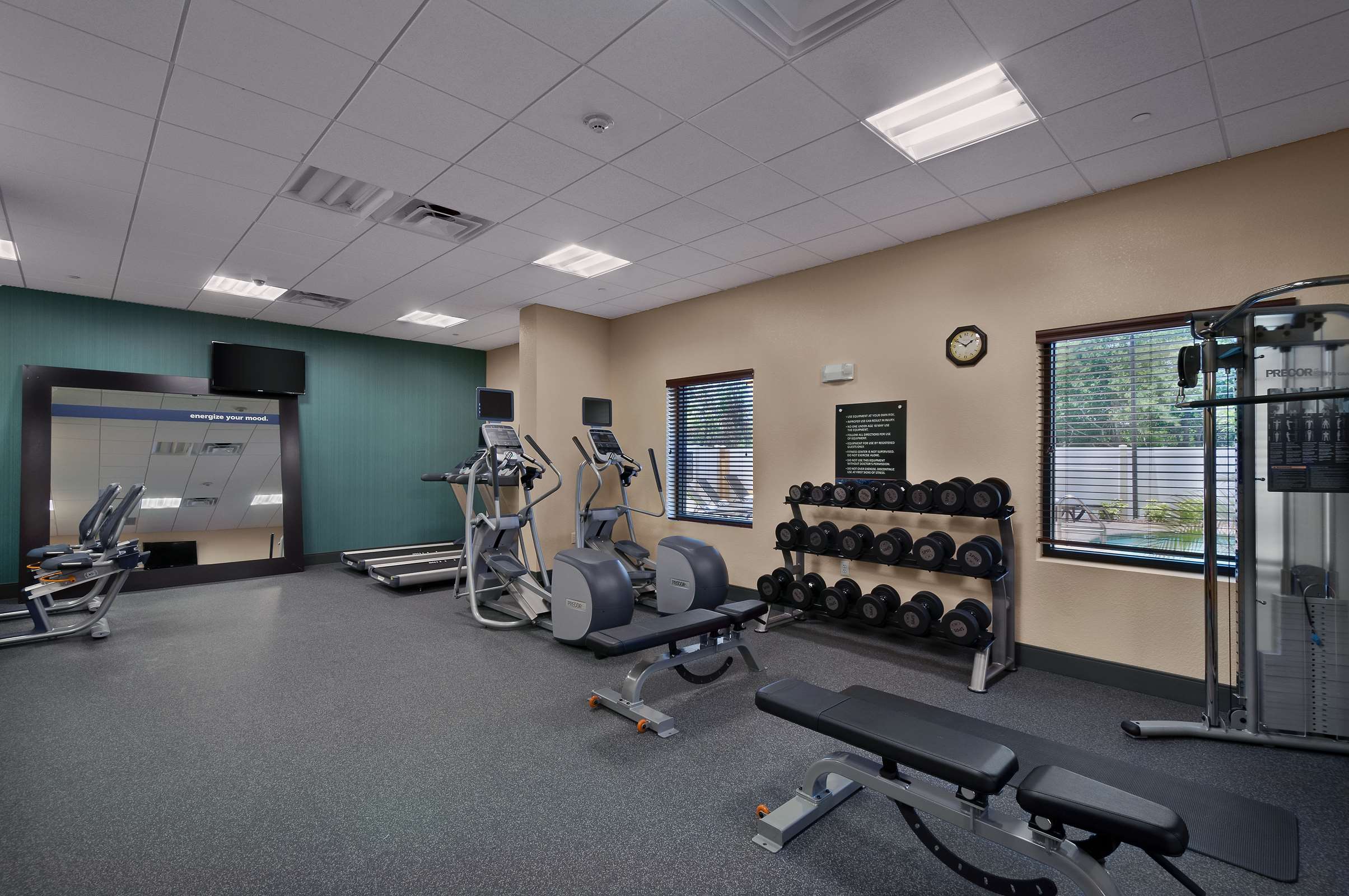 Health club fitness center gym | Hampton Inn & Suites Tampa Northwest/Oldsmar
