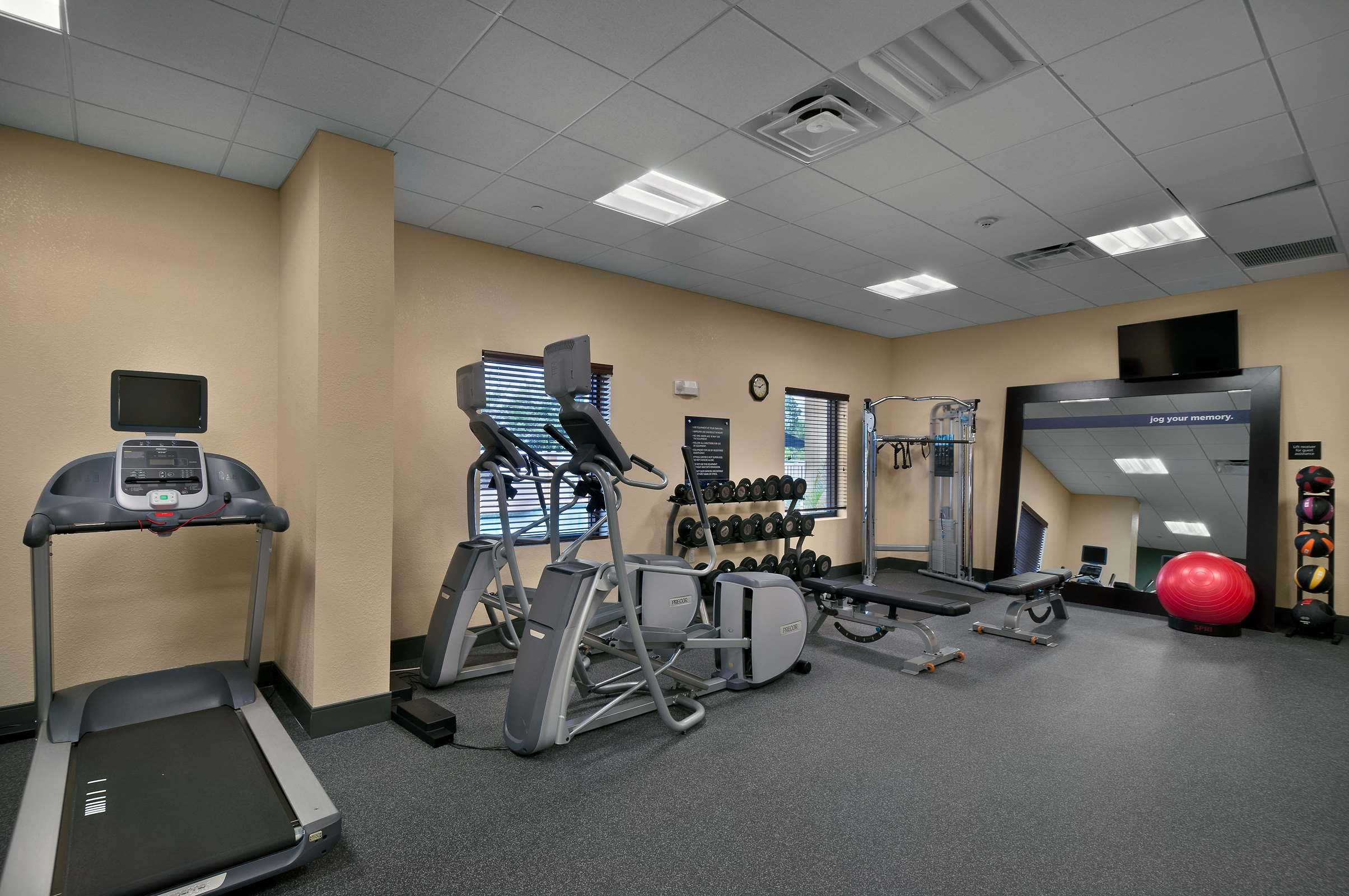 Health club fitness center gym | Hampton Inn & Suites Tampa Northwest/Oldsmar