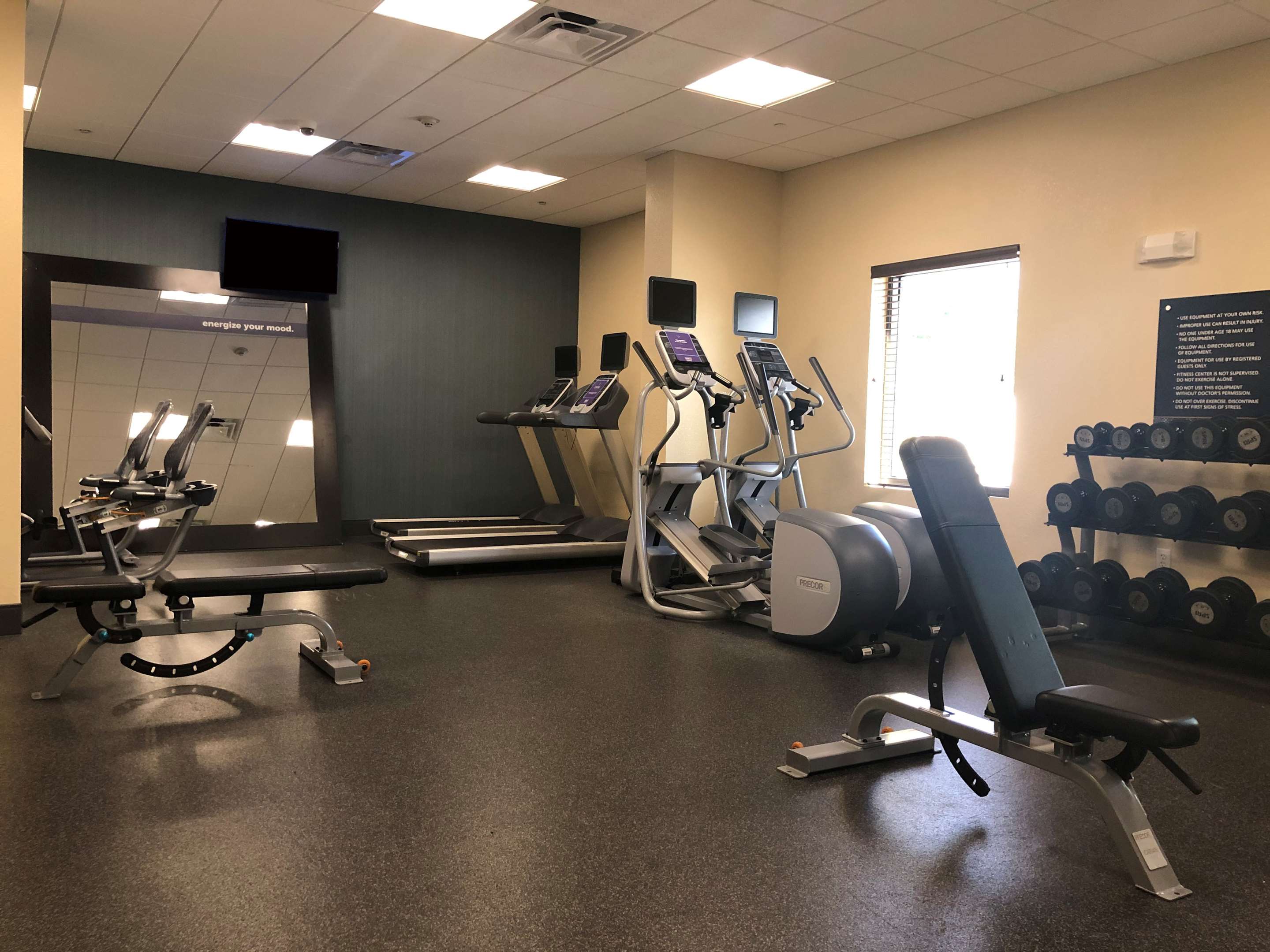 Health club fitness center gym | Hampton Inn & Suites Tampa Northwest/Oldsmar