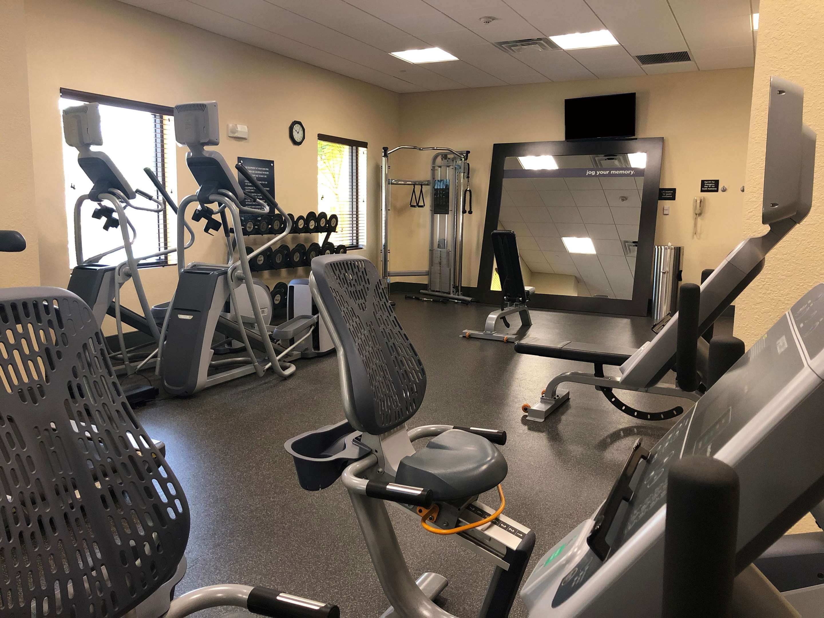 Health club fitness center gym | Hampton Inn & Suites Tampa Northwest/Oldsmar