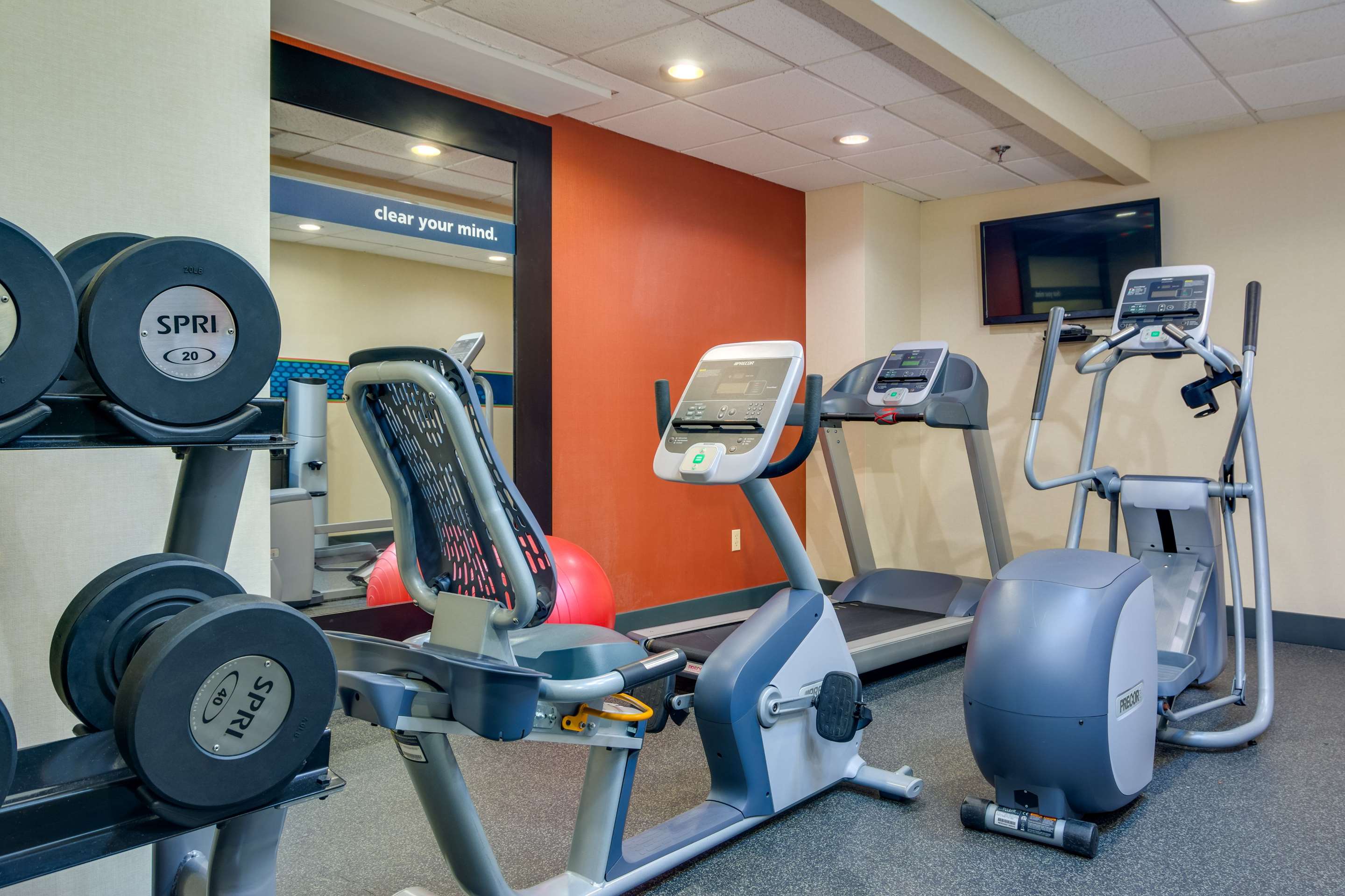 Health club fitness center gym