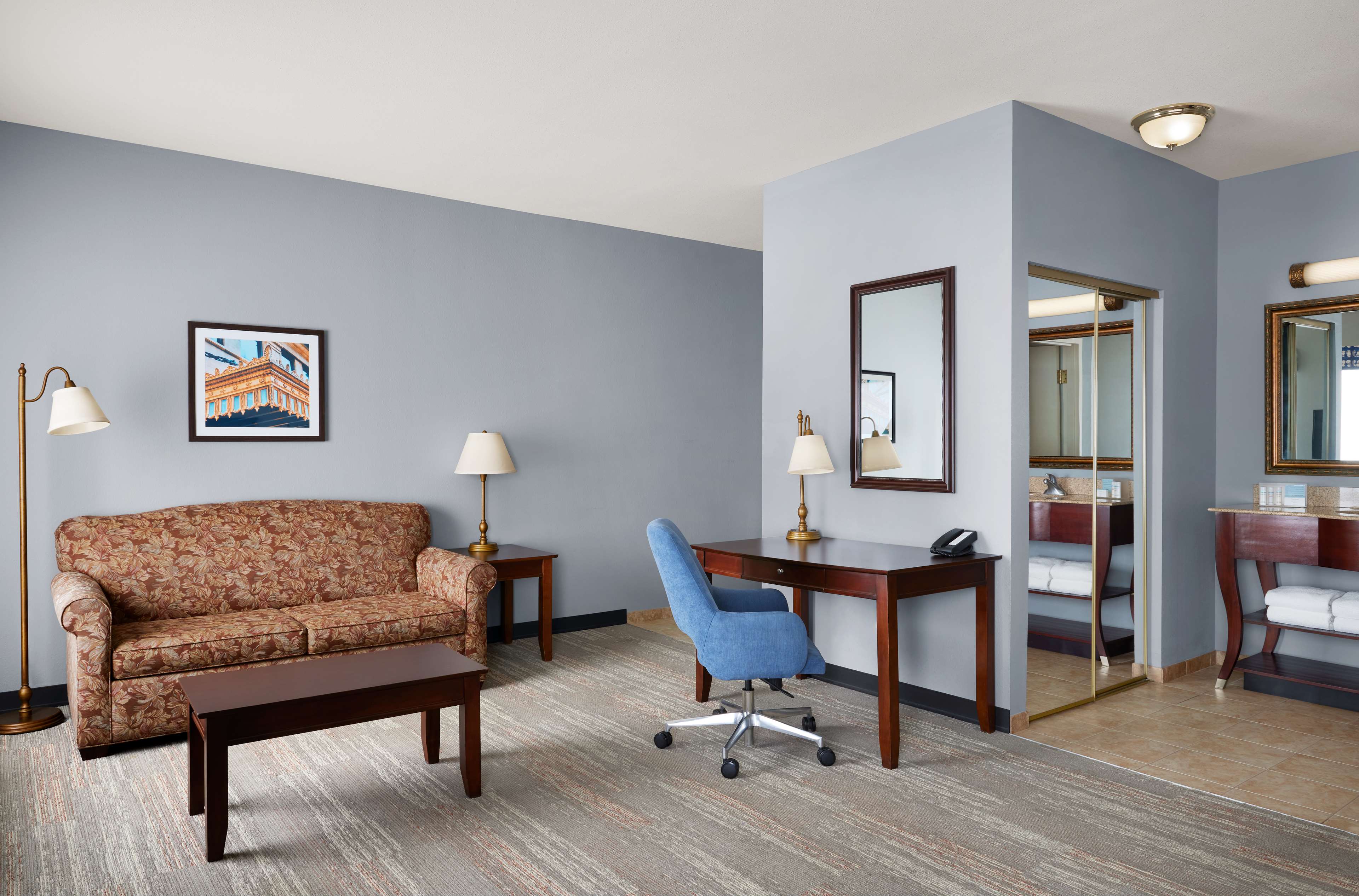 Hampton Inn & Suites Tulsa South Bixby Room Type - 1KNG STUDIO SOFABED NOSMOK