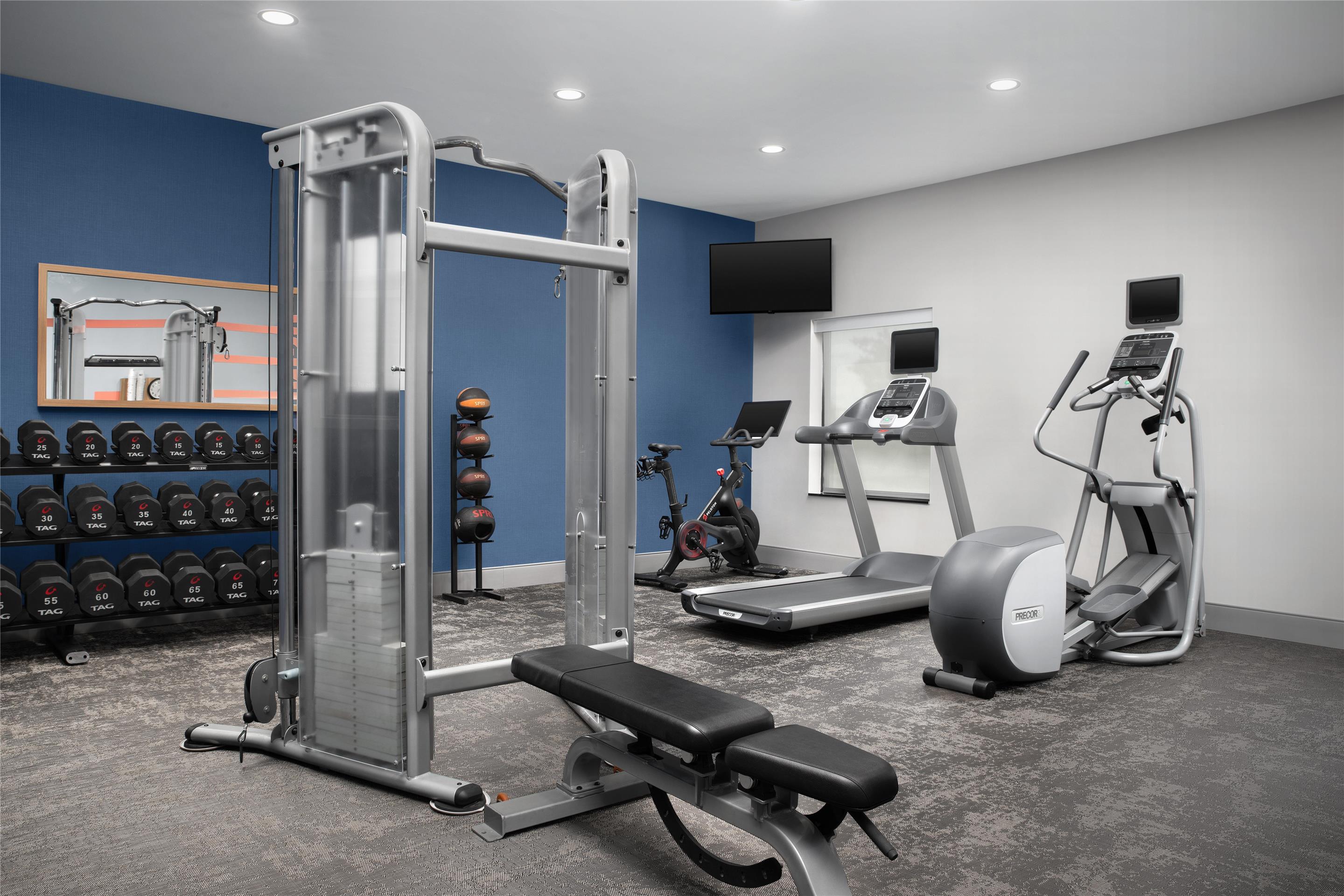Health club fitness center gym | Hampton Inn & Suites Tupelo/Barnes Crossing