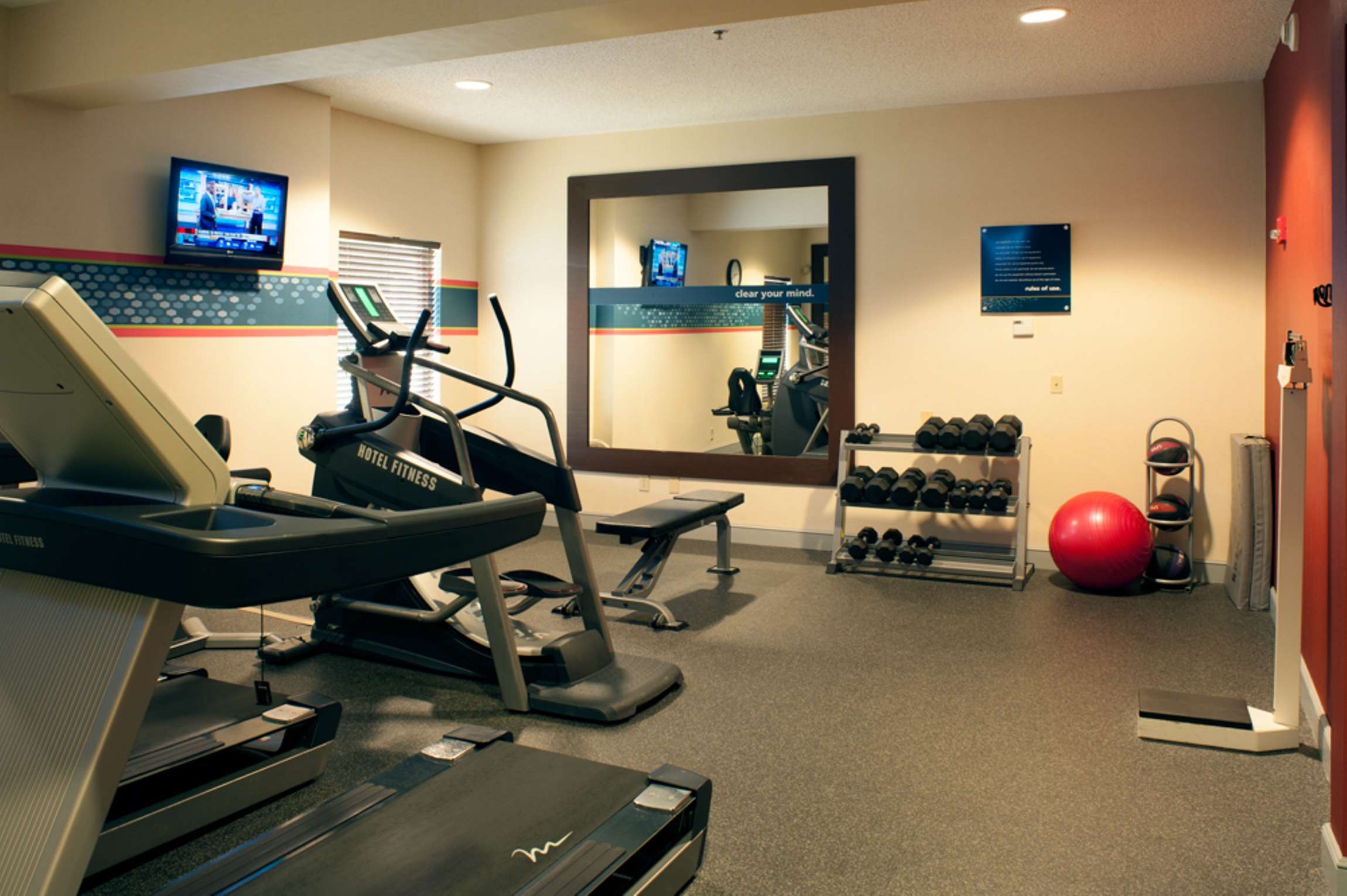 Health club fitness center gym