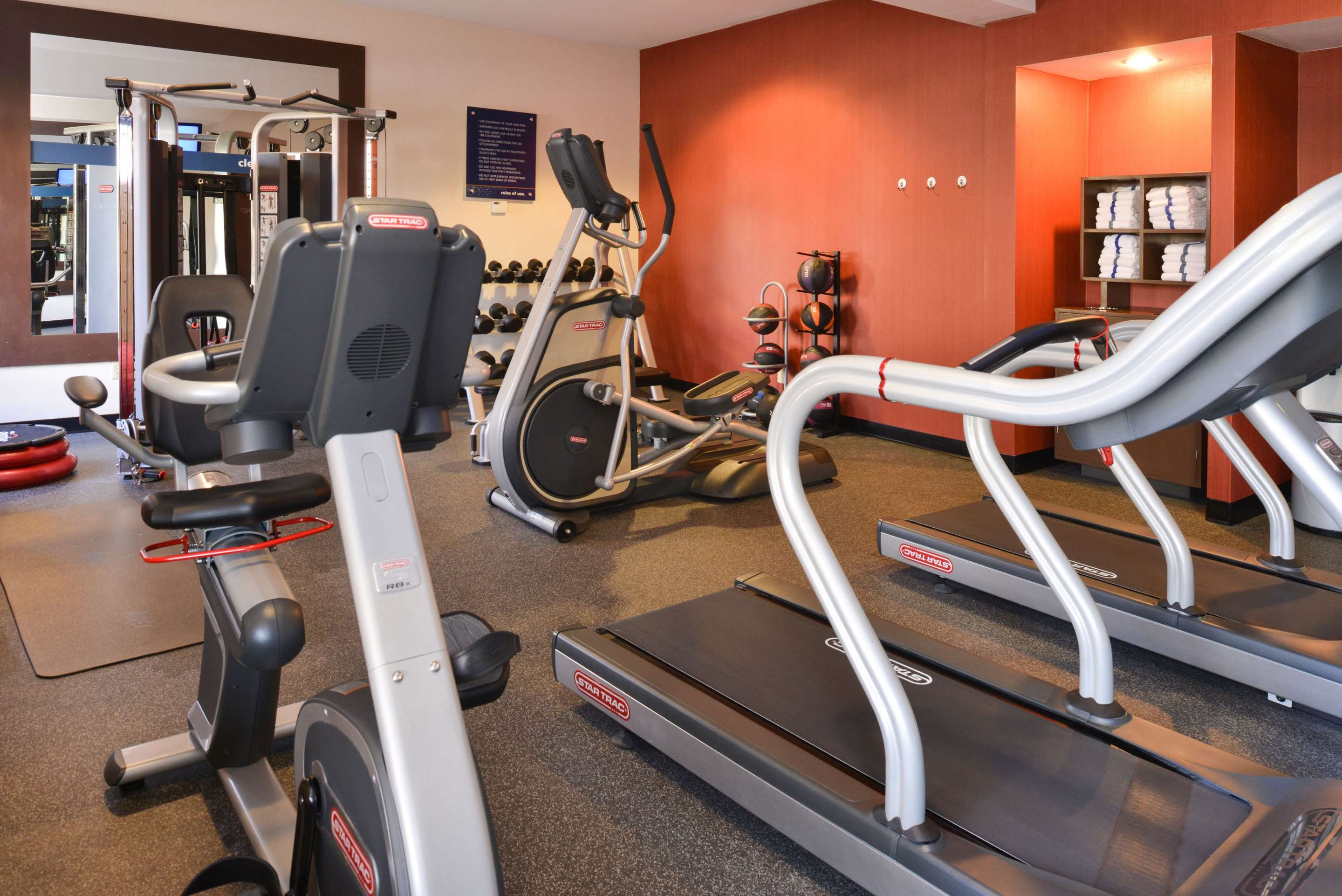 Health club fitness center gym