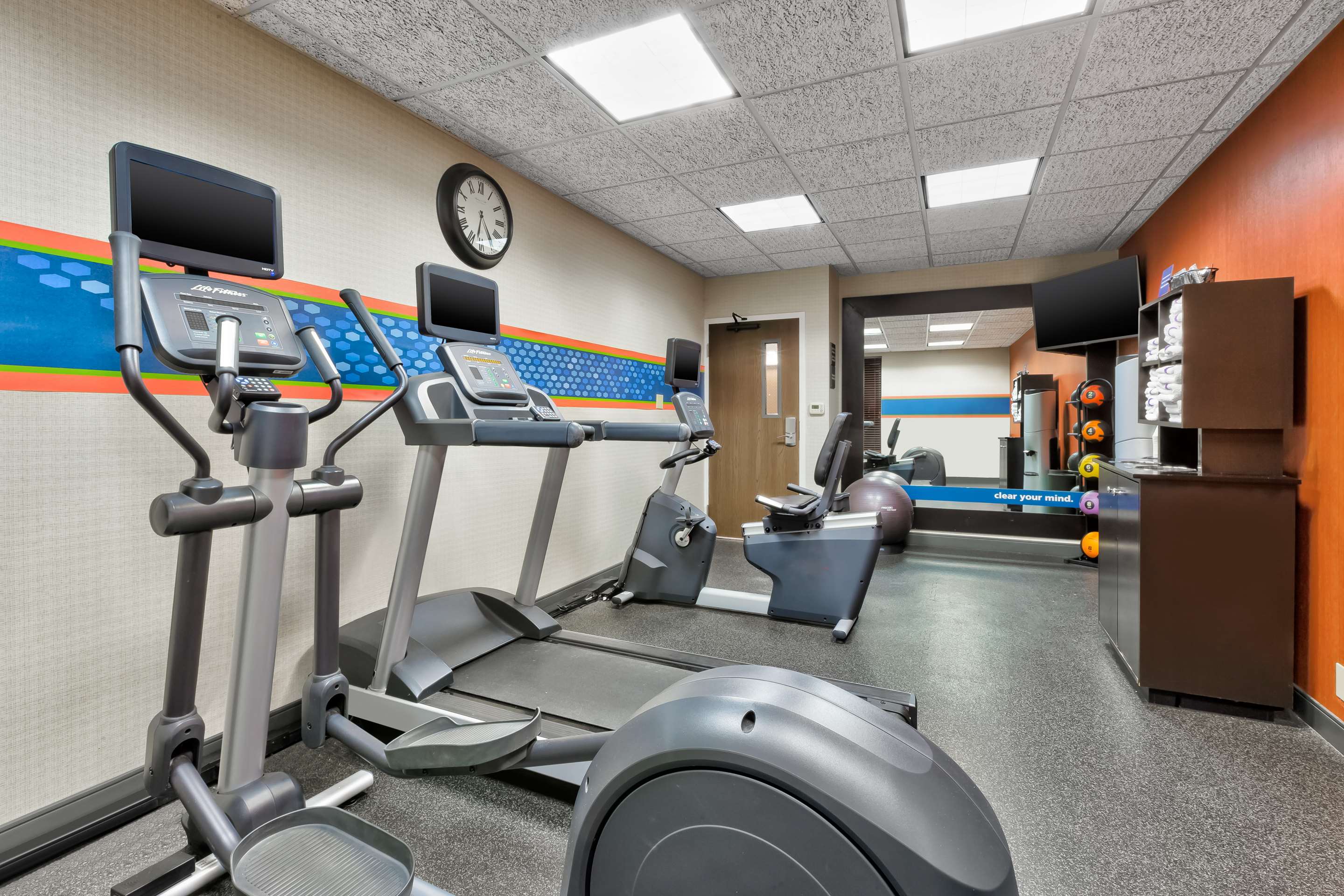 Health club fitness center gym