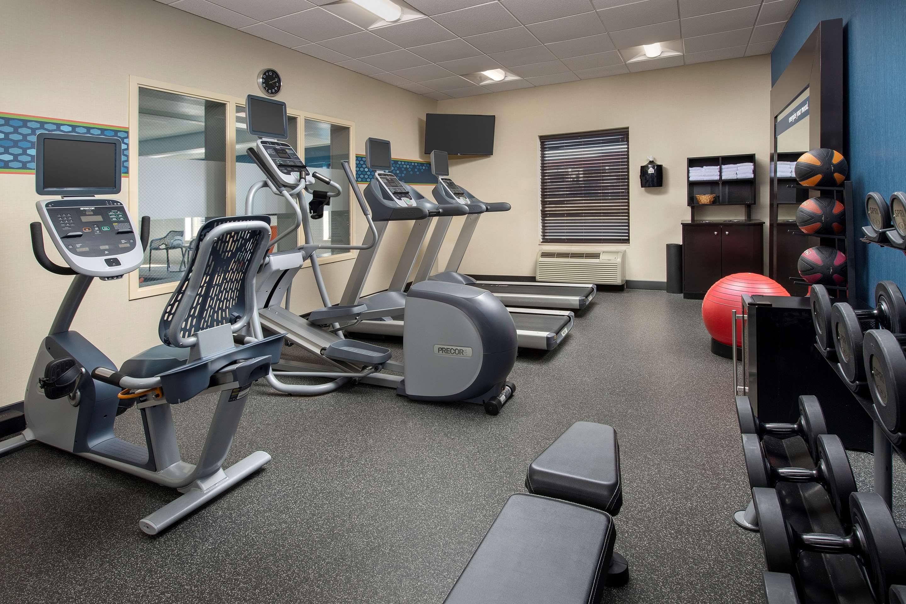 Health club fitness center gym