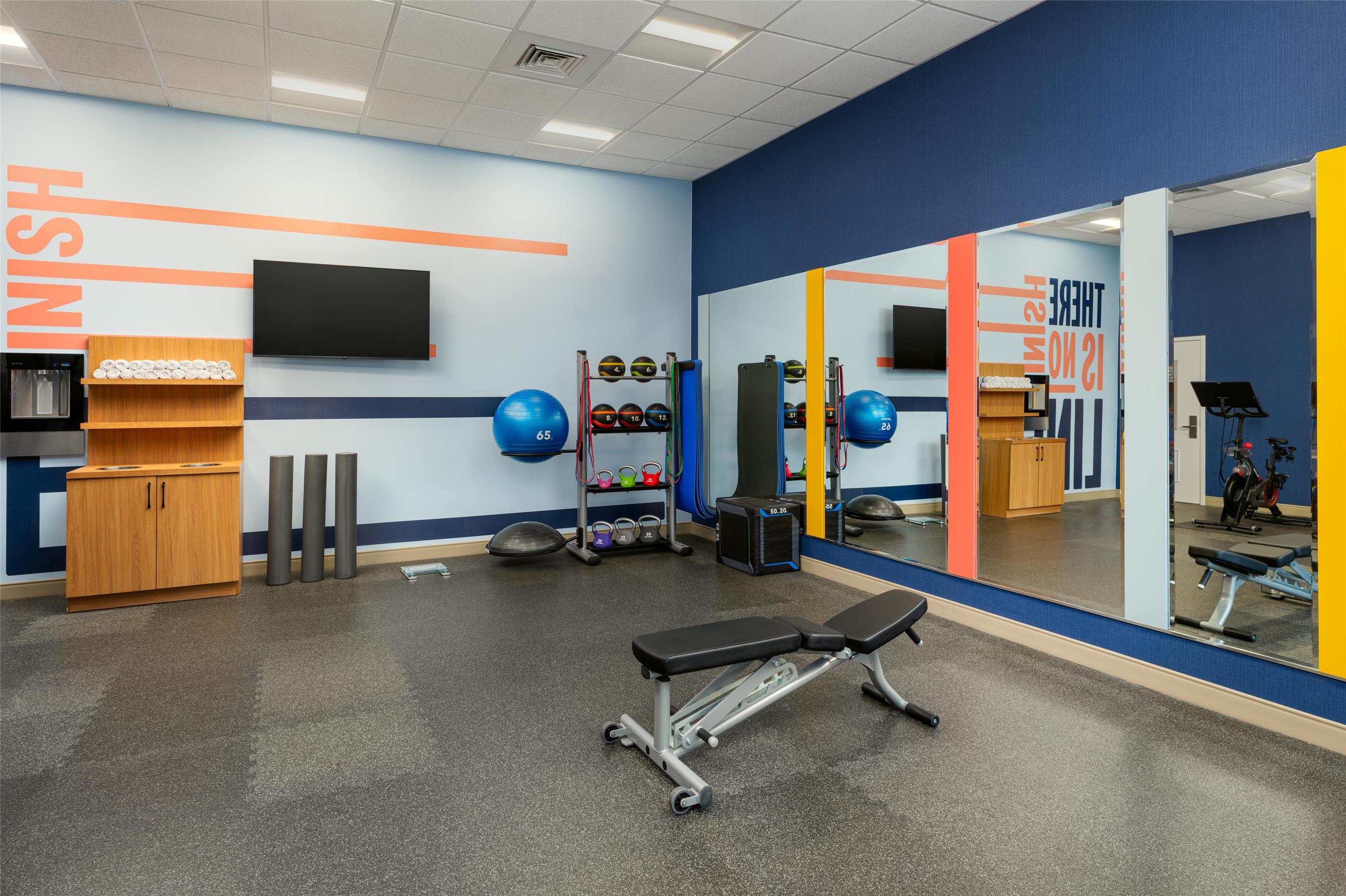 Health club fitness center gym | Hampton Inn & Suites Knoxville-Turkey Creek/Farragut