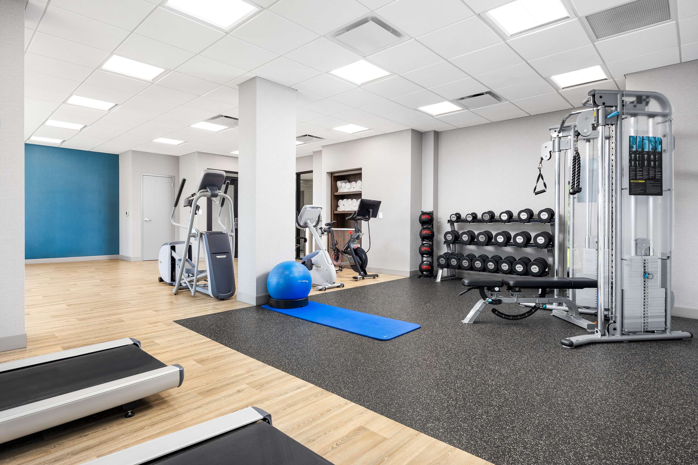 Health club fitness center gym | Hampton Inn Knoxville-West At Cedar Bluff