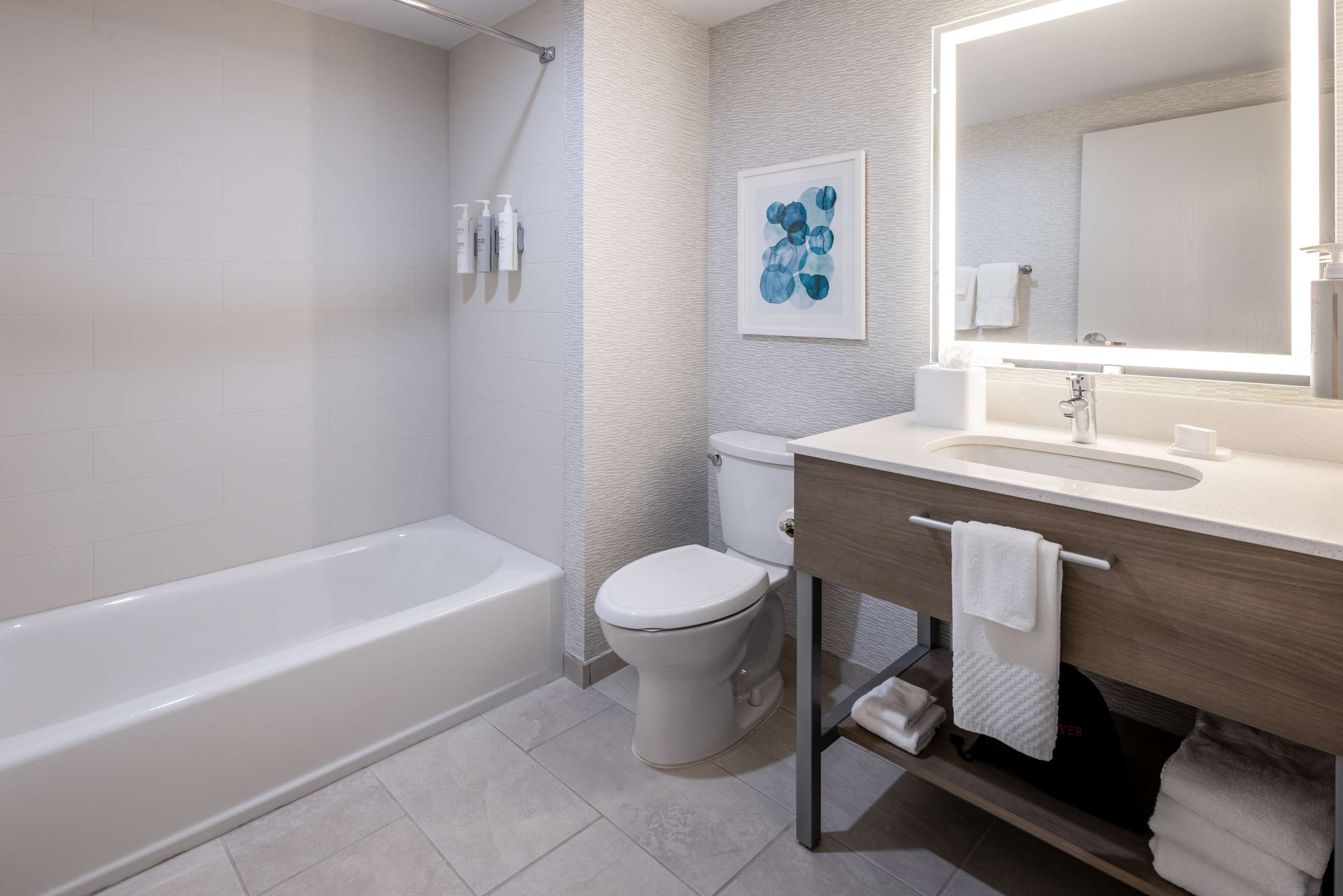 Guest room bath