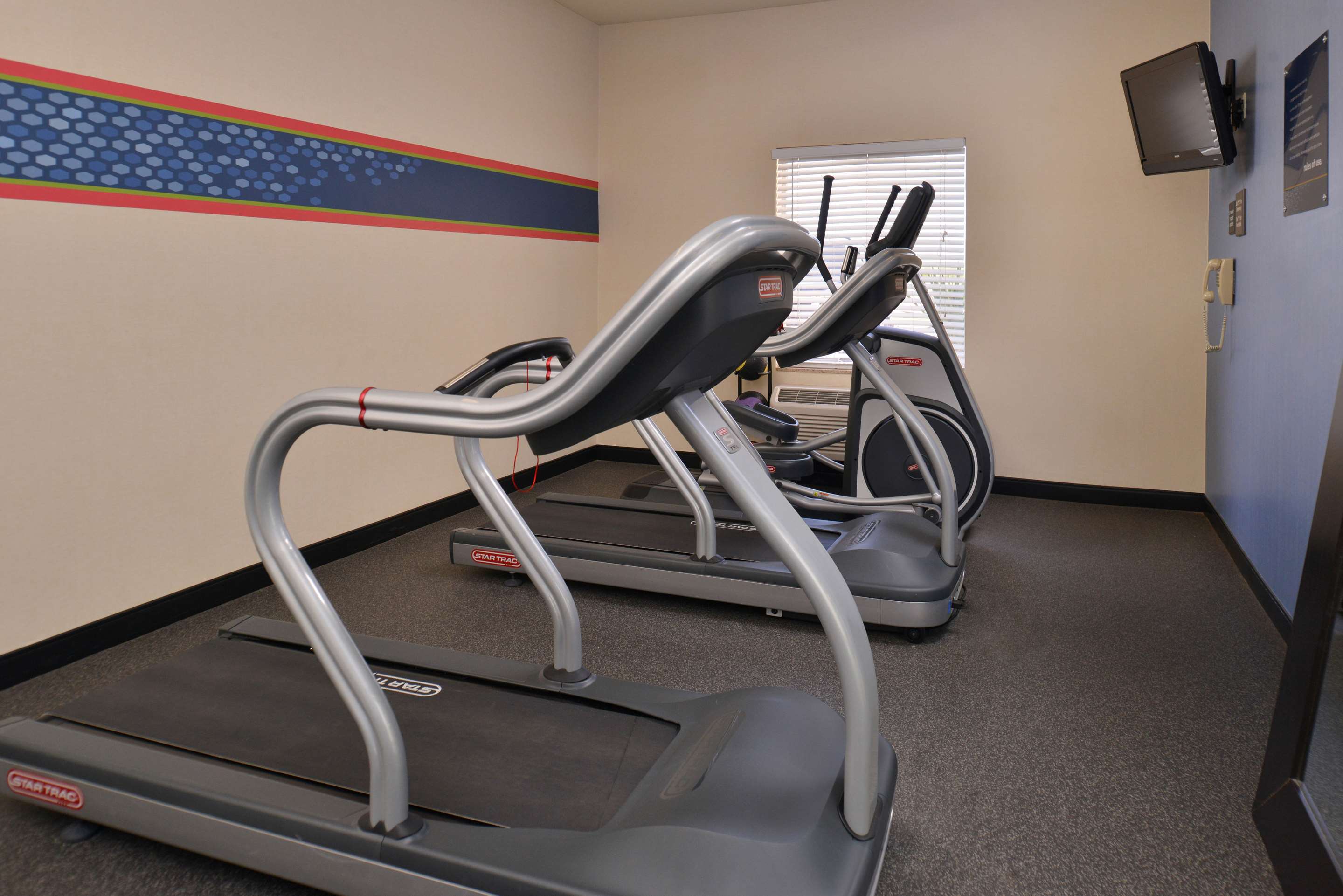 Health club fitness center gym