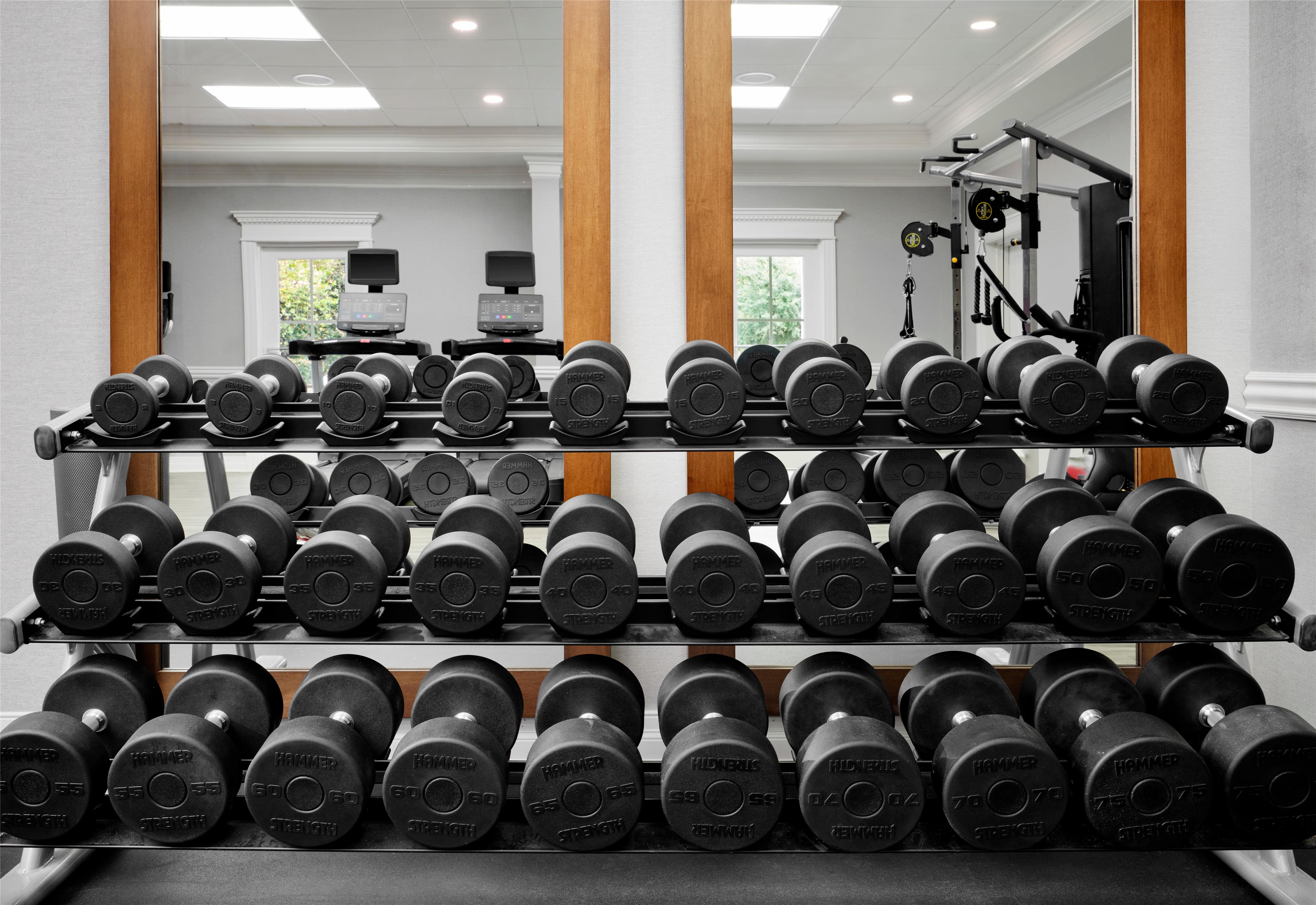 Health club fitness center gym | Hampton Inn & Suites Vicksburg