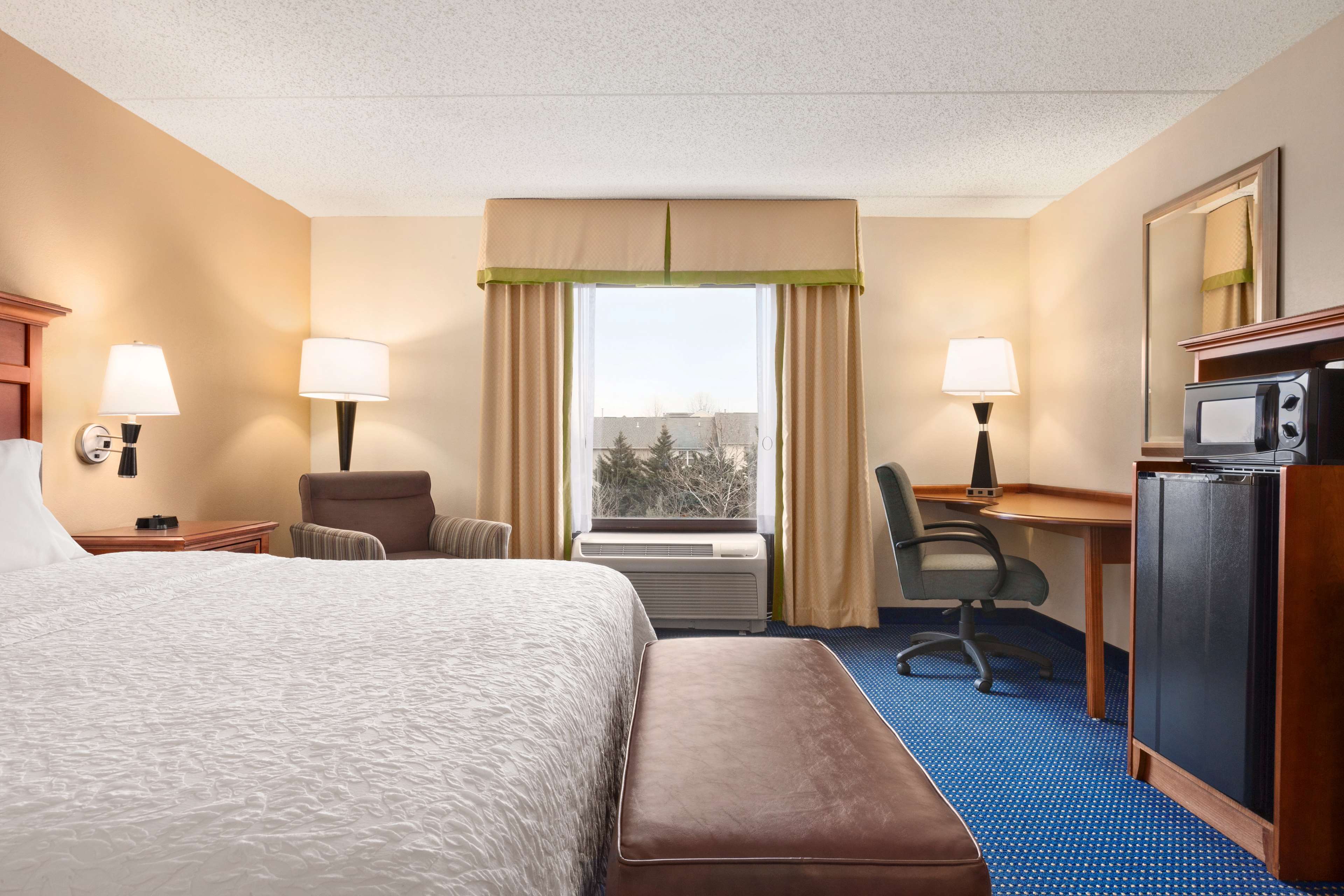 Hampton Inn Warrenton Room Type - 1KNG MOB HEAR ACC W TUB NS