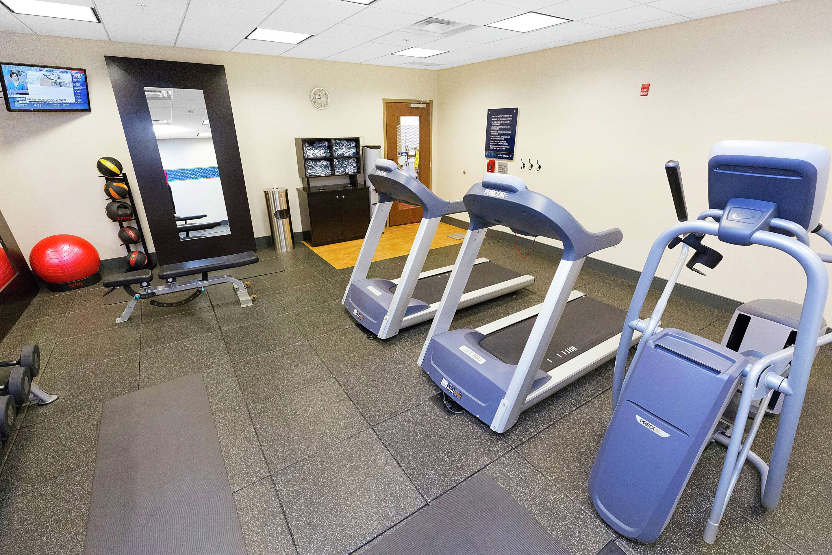Health club fitness center gym