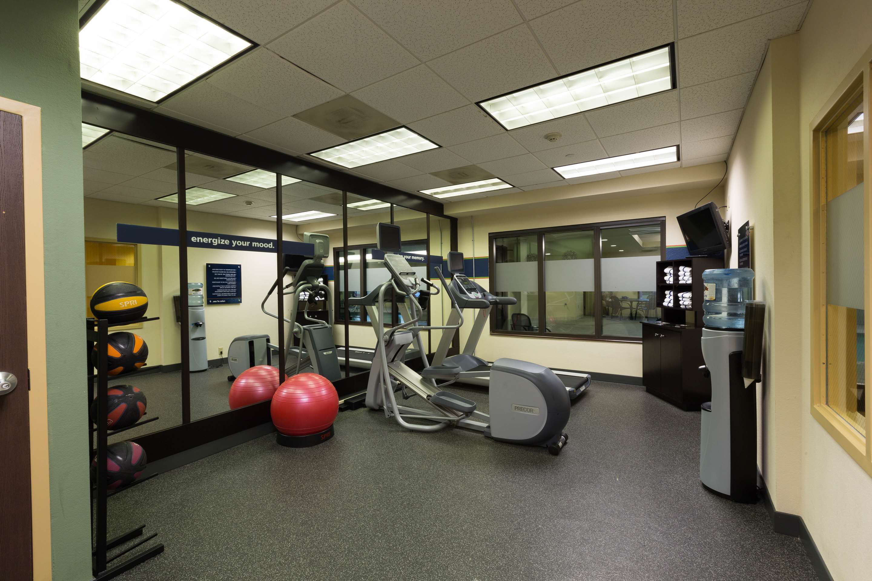 Health club fitness center gym