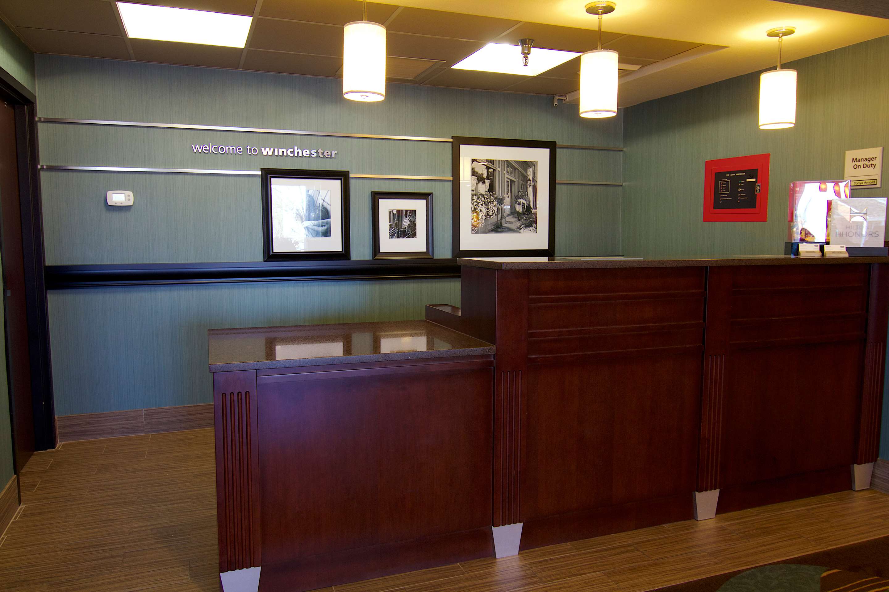 Reception | Hampton Inn Winchester-University/Mall Area