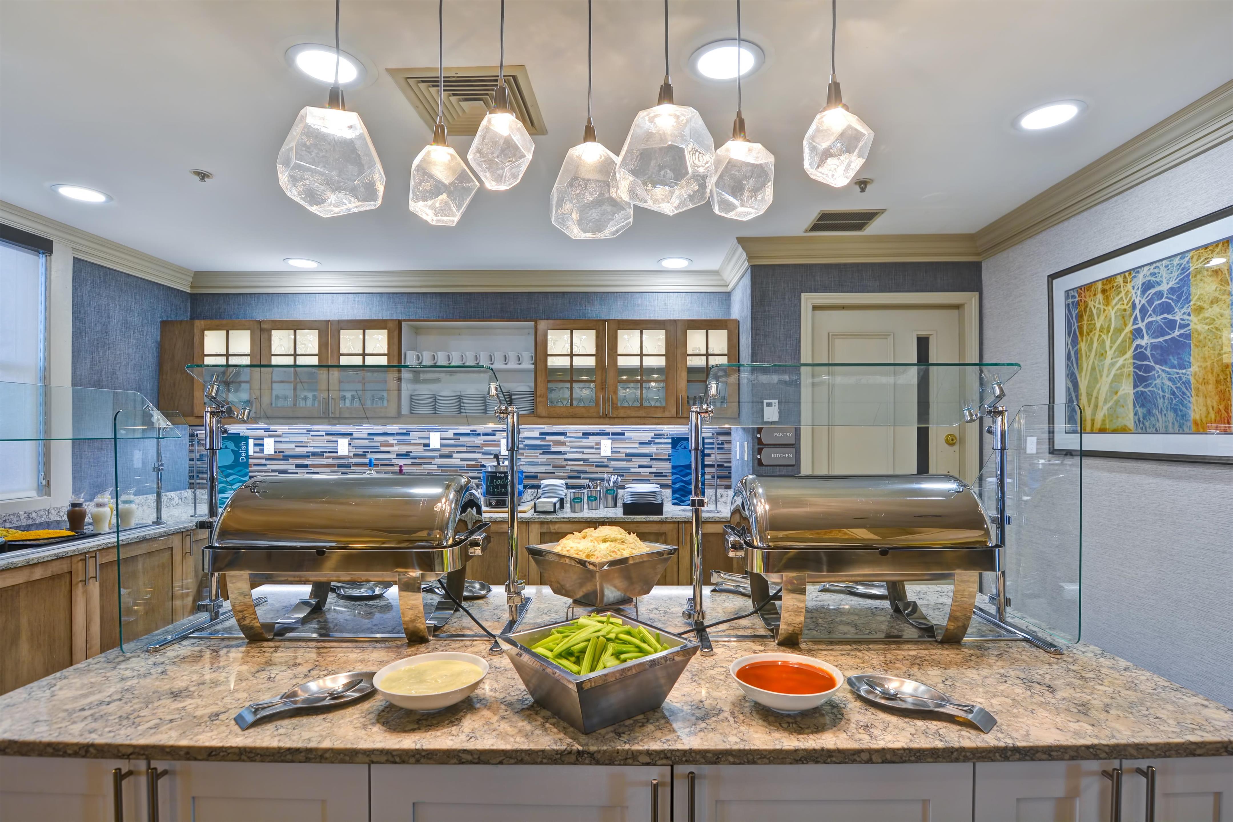 Breakfast Area | Homewood Suites by Hilton Windsor Locks Hartford