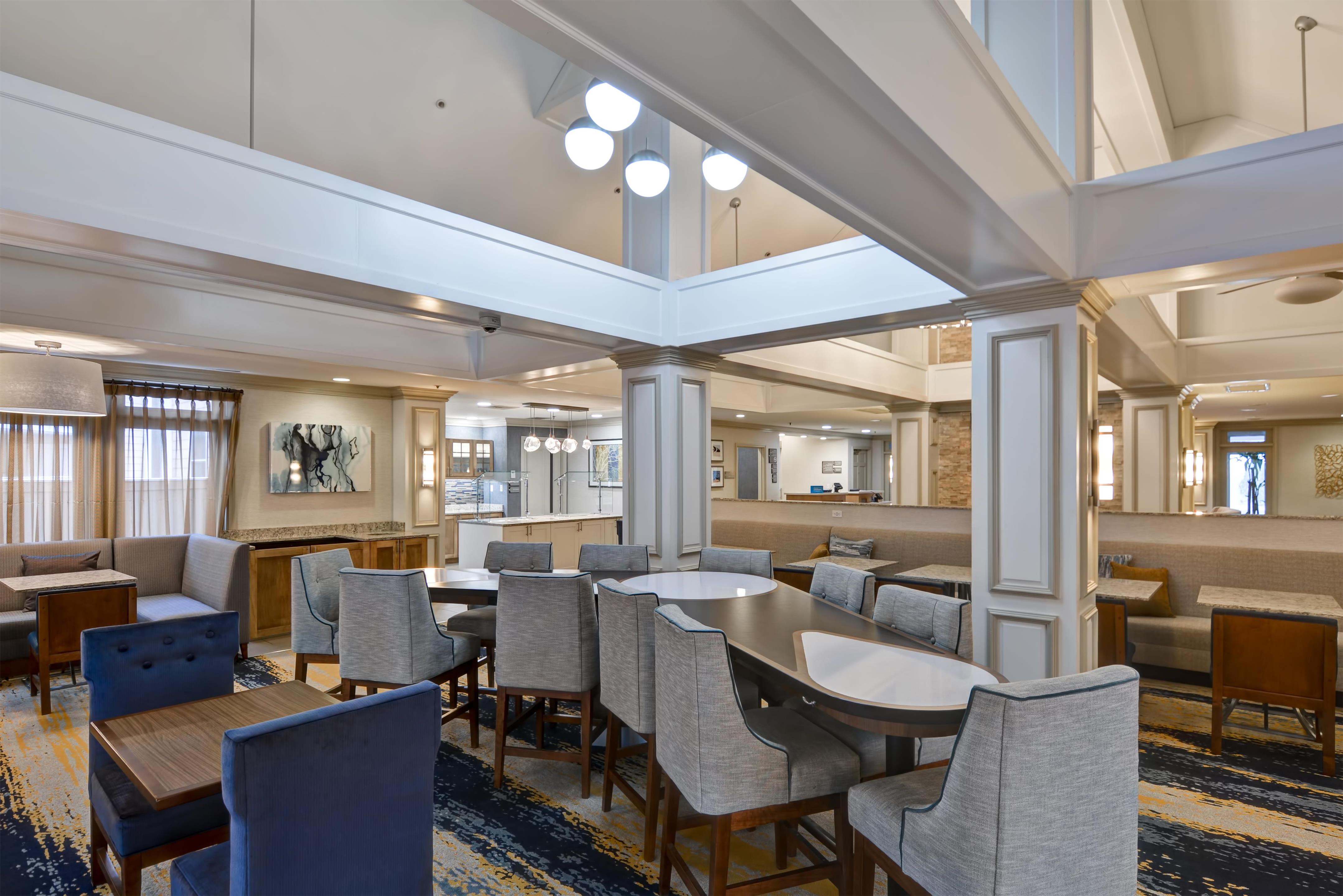 Breakfast Area | Homewood Suites by Hilton Windsor Locks Hartford