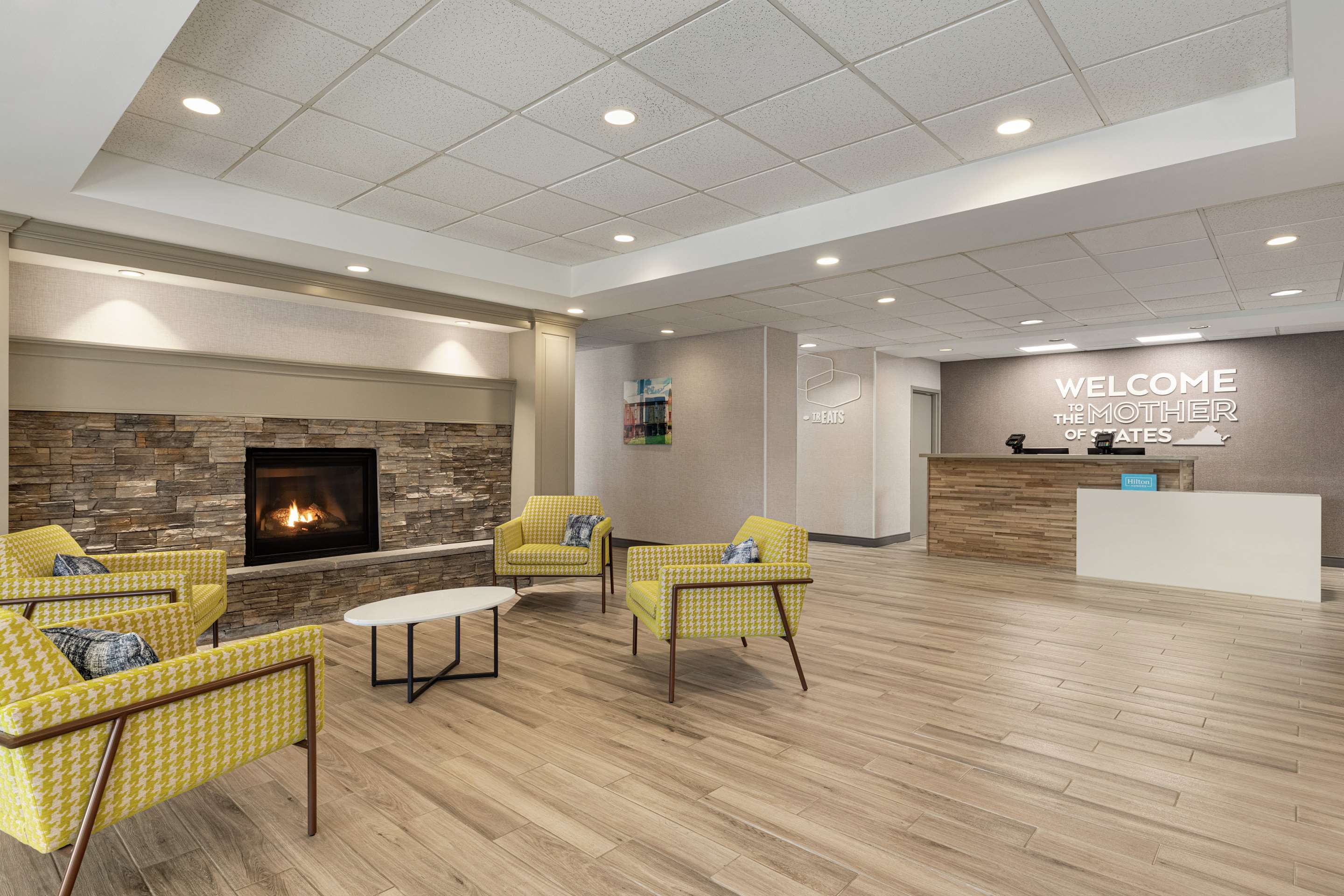 Lobby | Hampton Inn Waynesboro/Stuarts Draft
