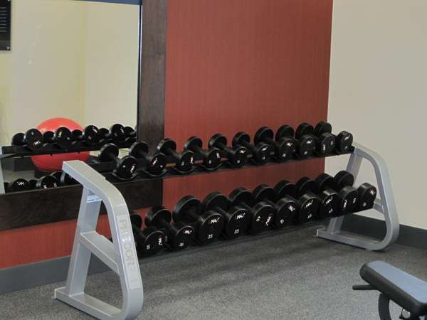 Fitness/ Exercise Room - Hampton Inn Fort Saskatchewan