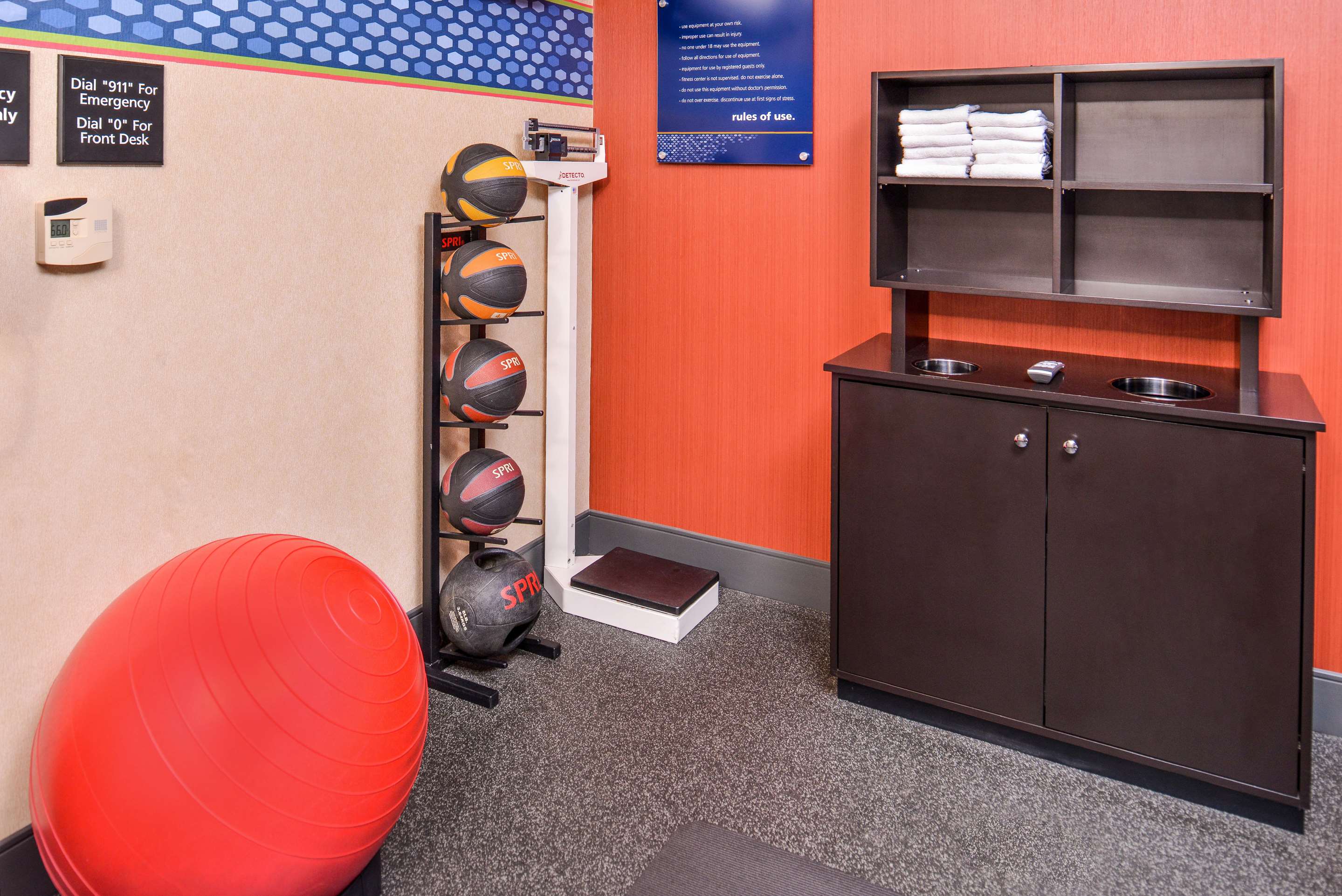 Health club fitness center gym
