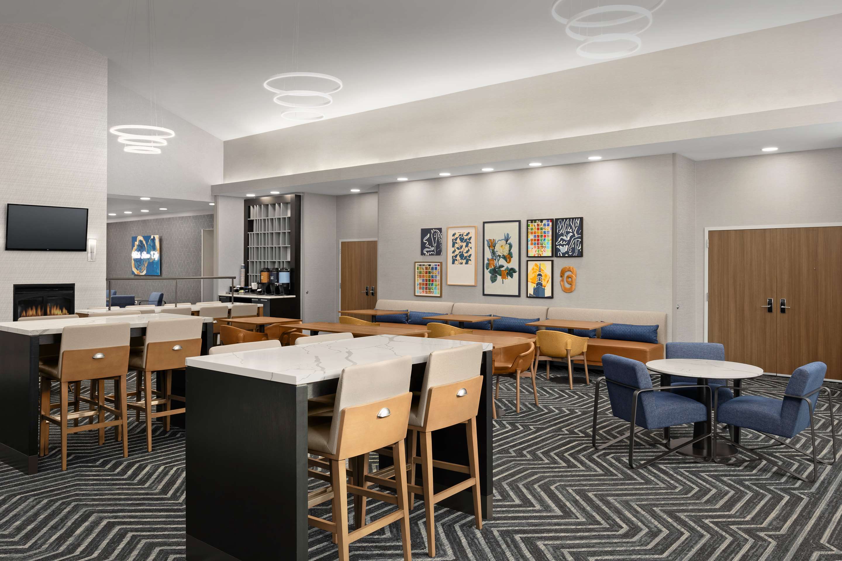 Breakfast Area | Homewood Suites By Hilton York