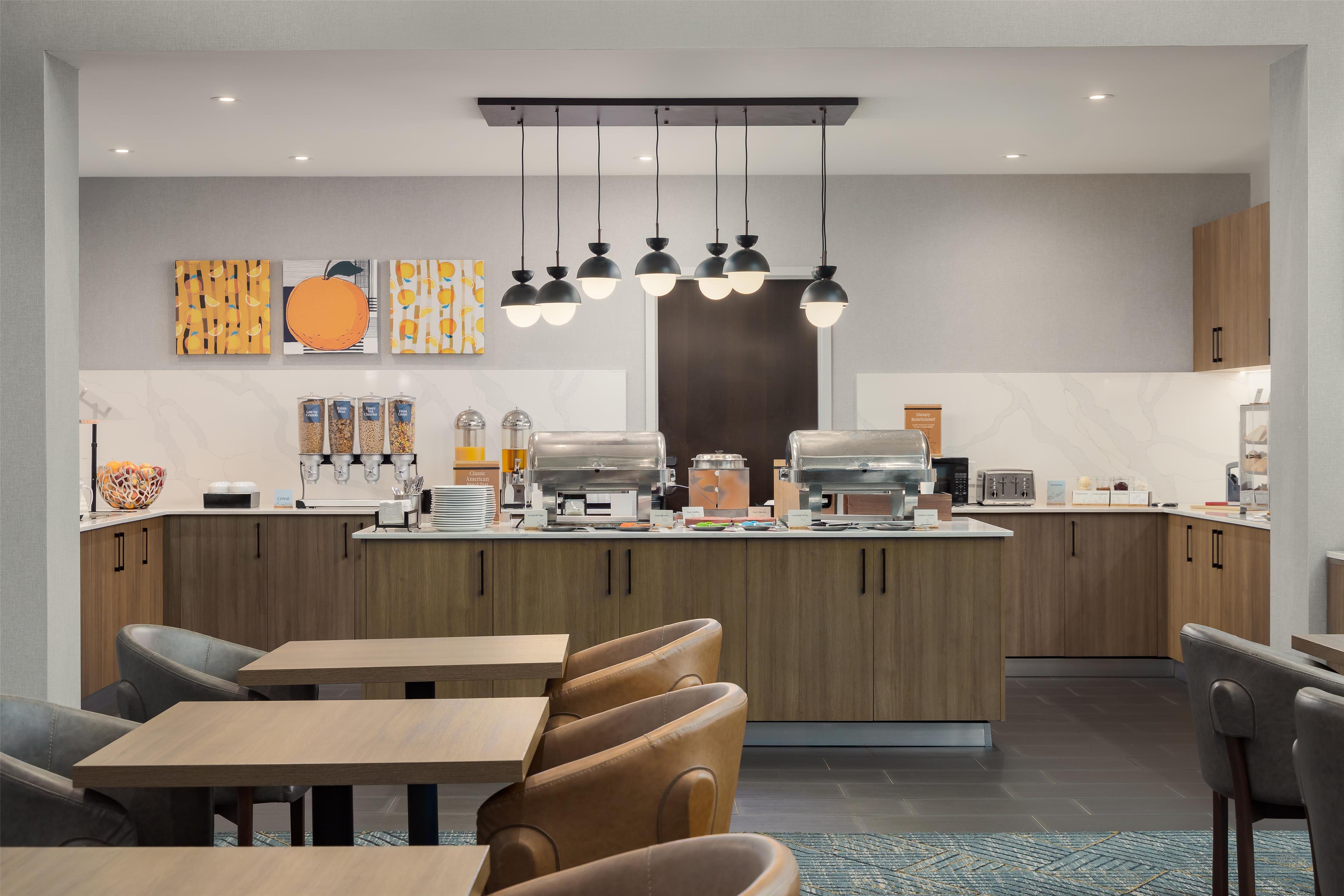 Breakfast Area | Homewood Suites by Hilton Ajax, Ontario, Canada