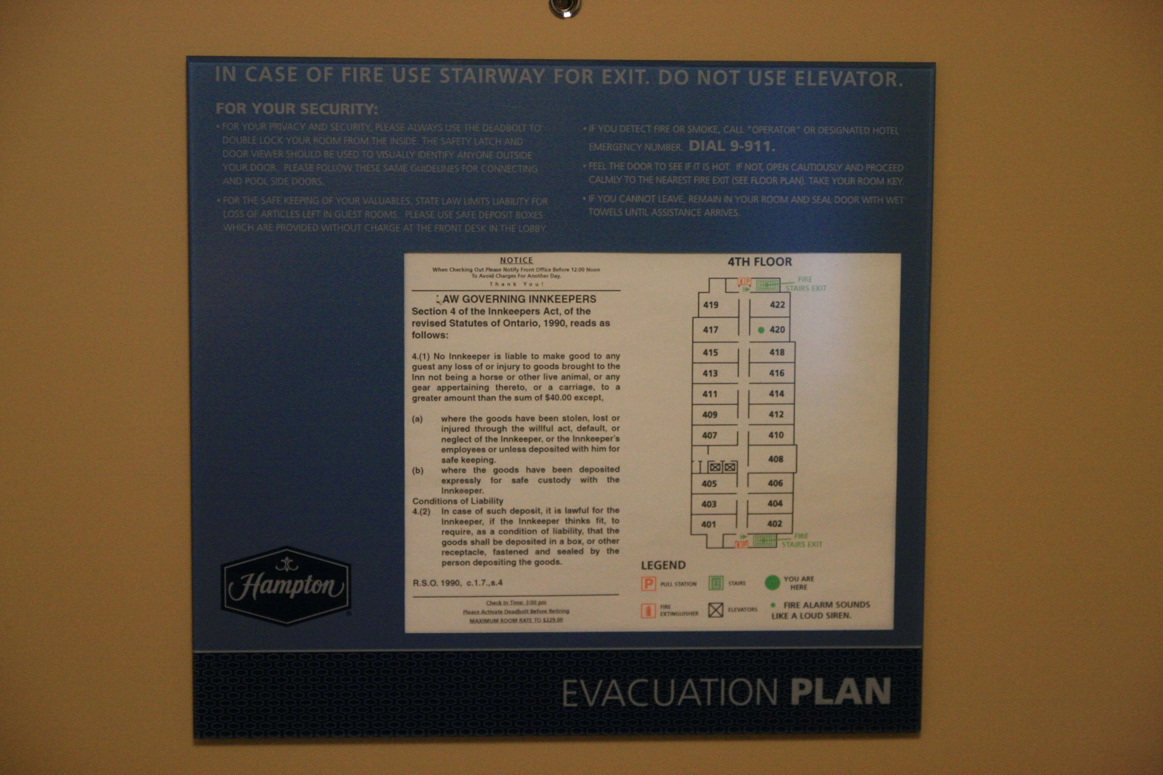 Hampton Inn by Hilton North Bay Room Type - 1 KING ACCESSIBLE NONSMOK