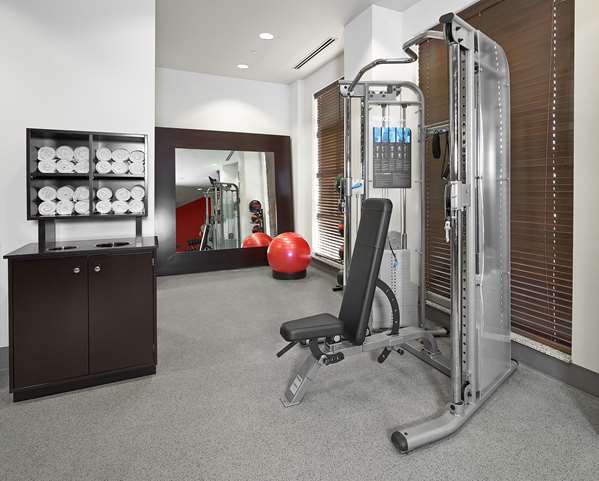 Fitness/ Exercise Room - Hampton Inn Airport North Calgary