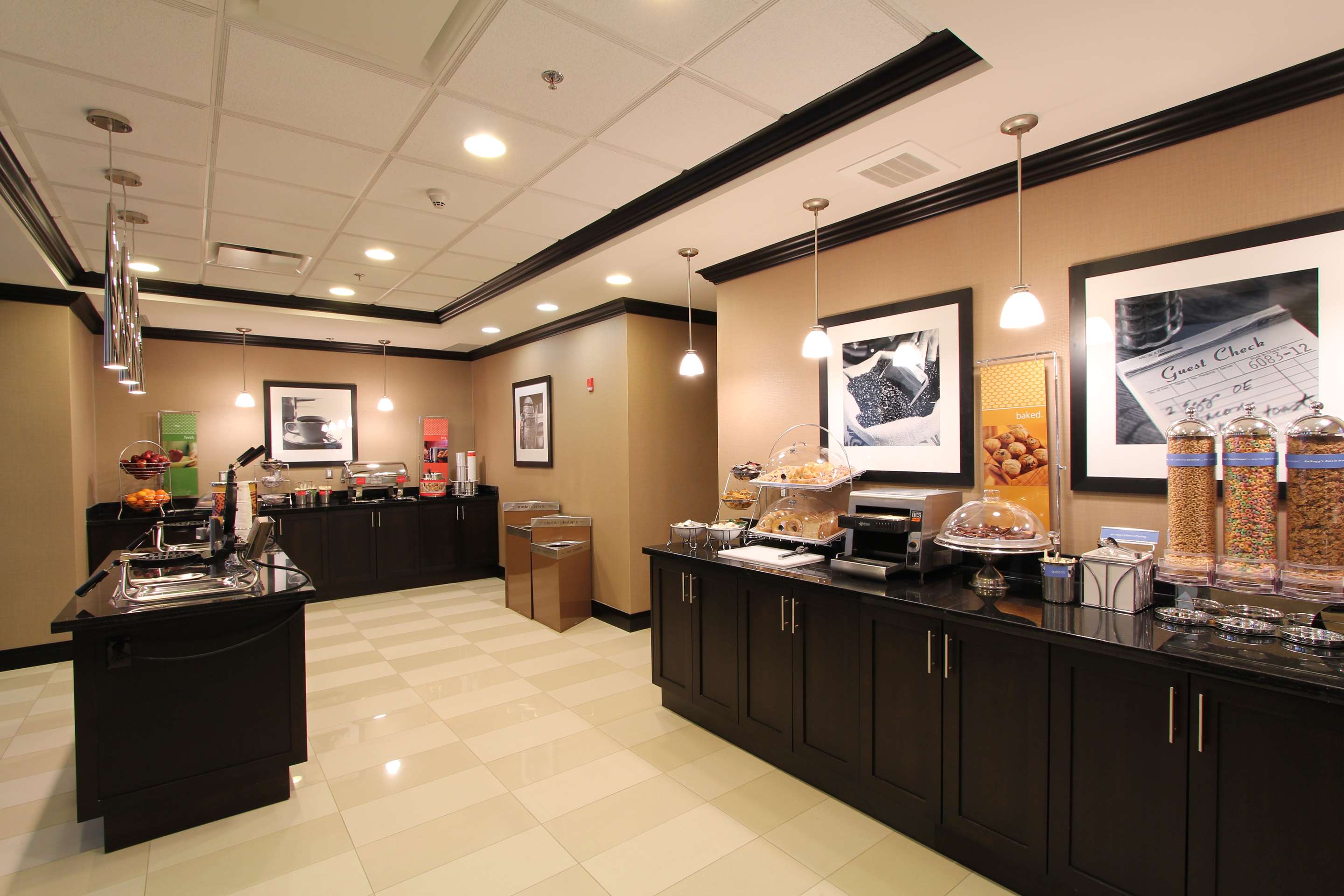 Breakfast Area | Hampton Inn & Suites by Hilton St. John's Airport