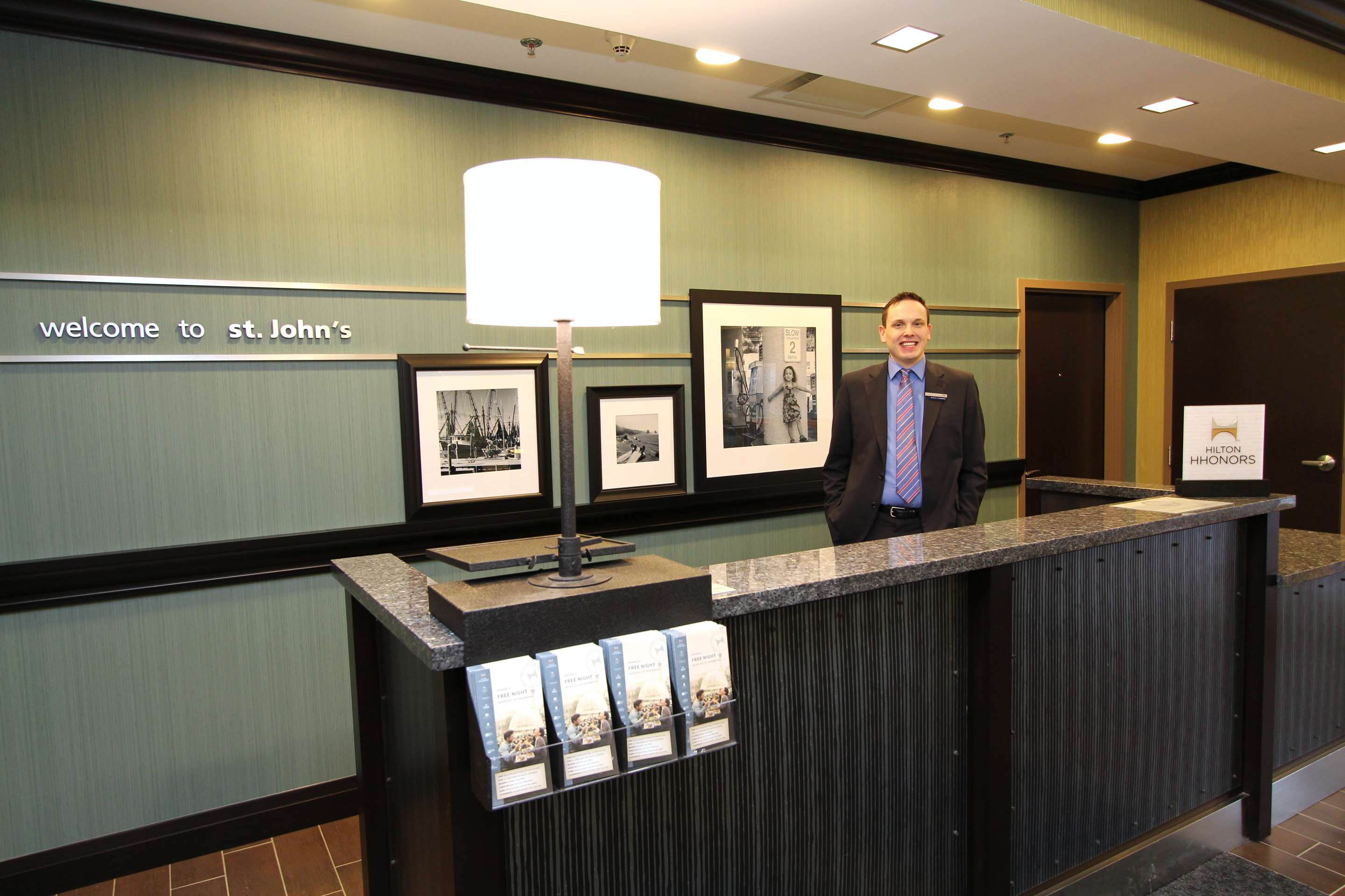 Reception | Hampton Inn & Suites by Hilton St. John's Airport