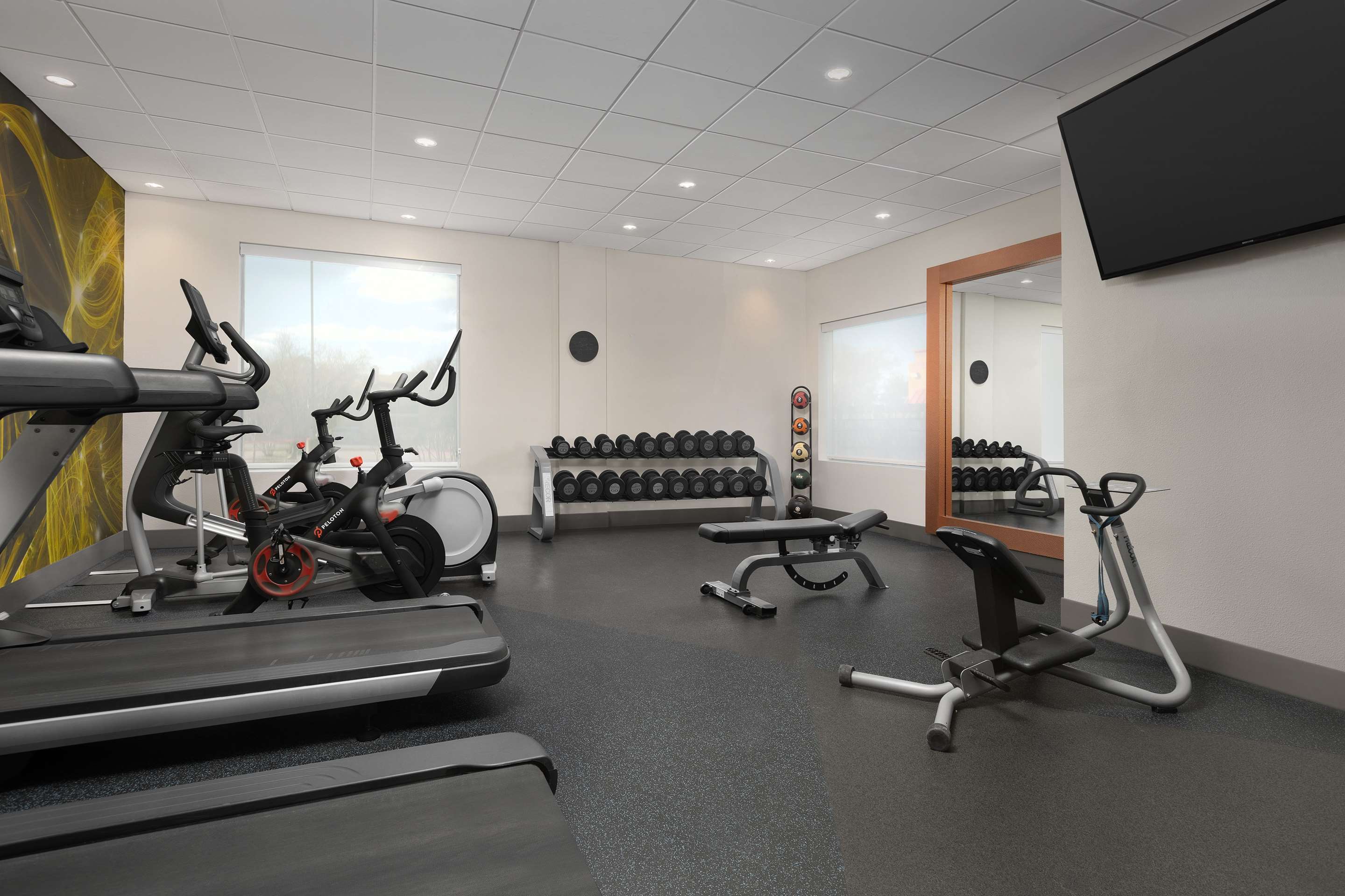 Health club fitness center gym
