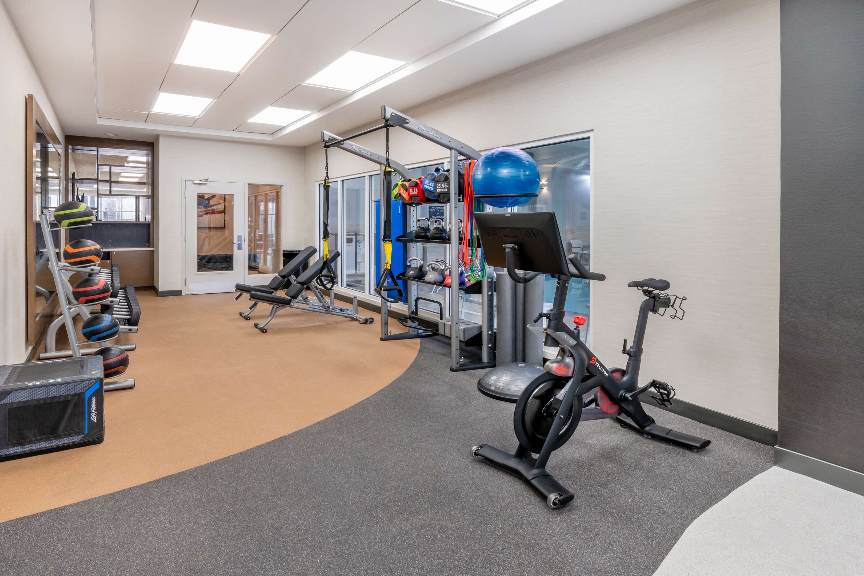 Health club fitness center gym | Hilton Garden Inn Albuquerque Uptown