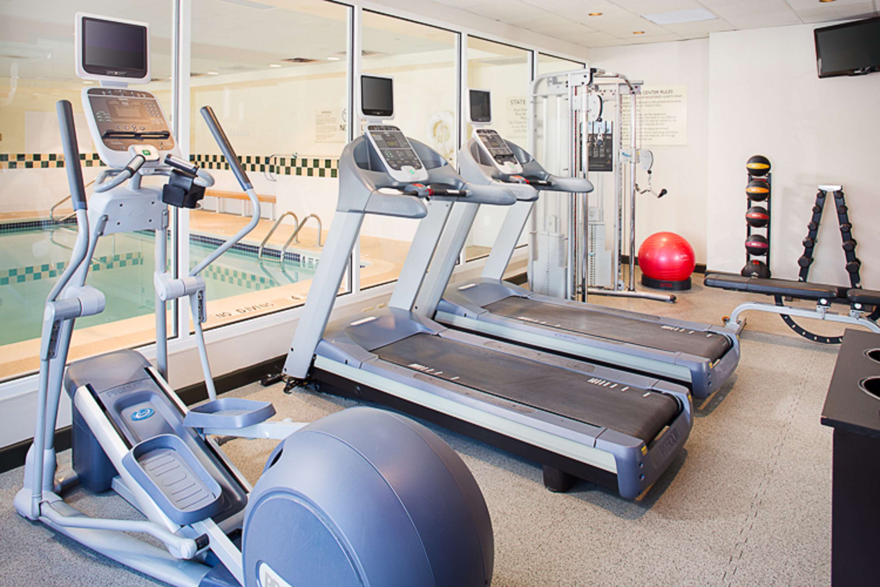 Health club fitness center gym