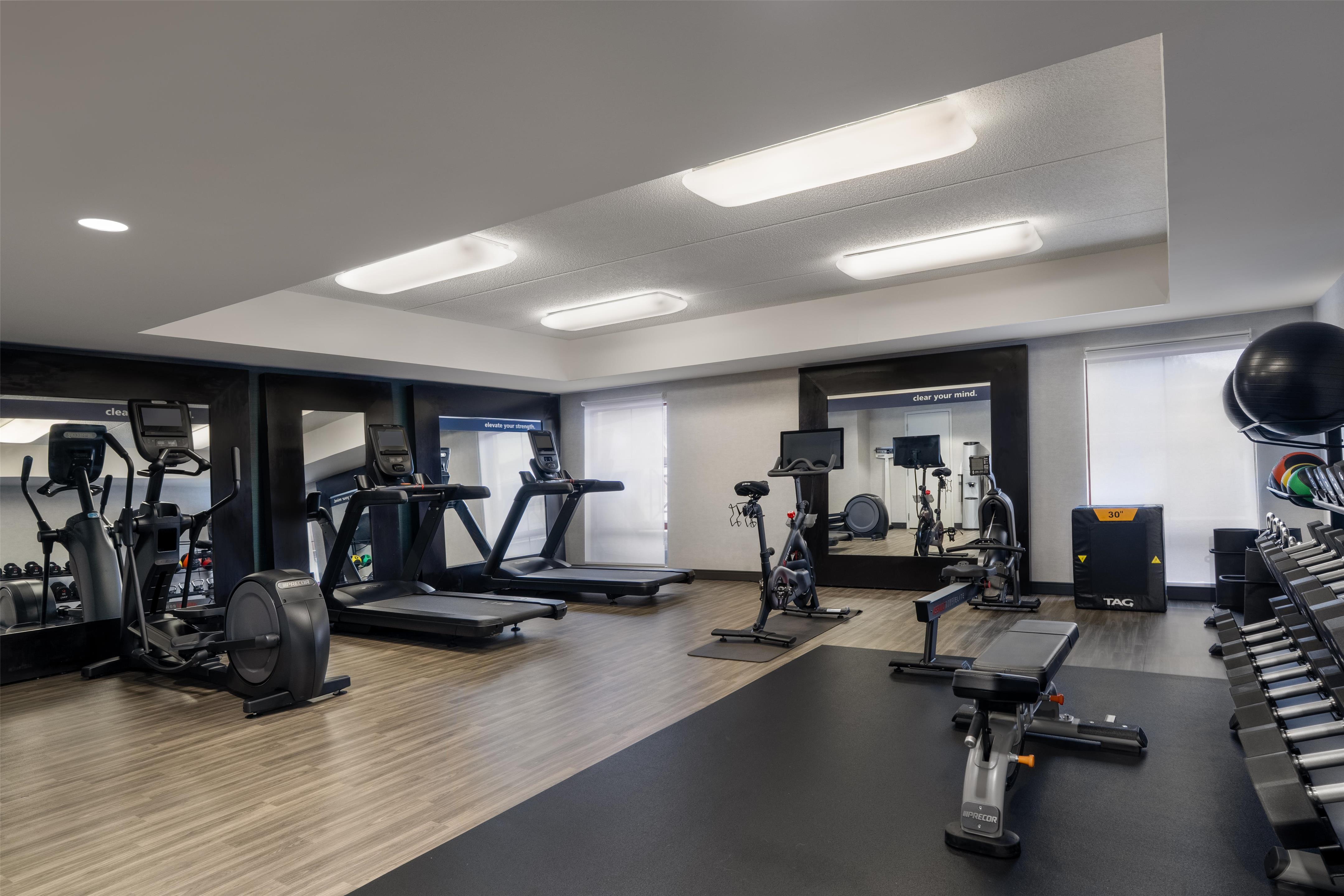 Health club fitness center gym
