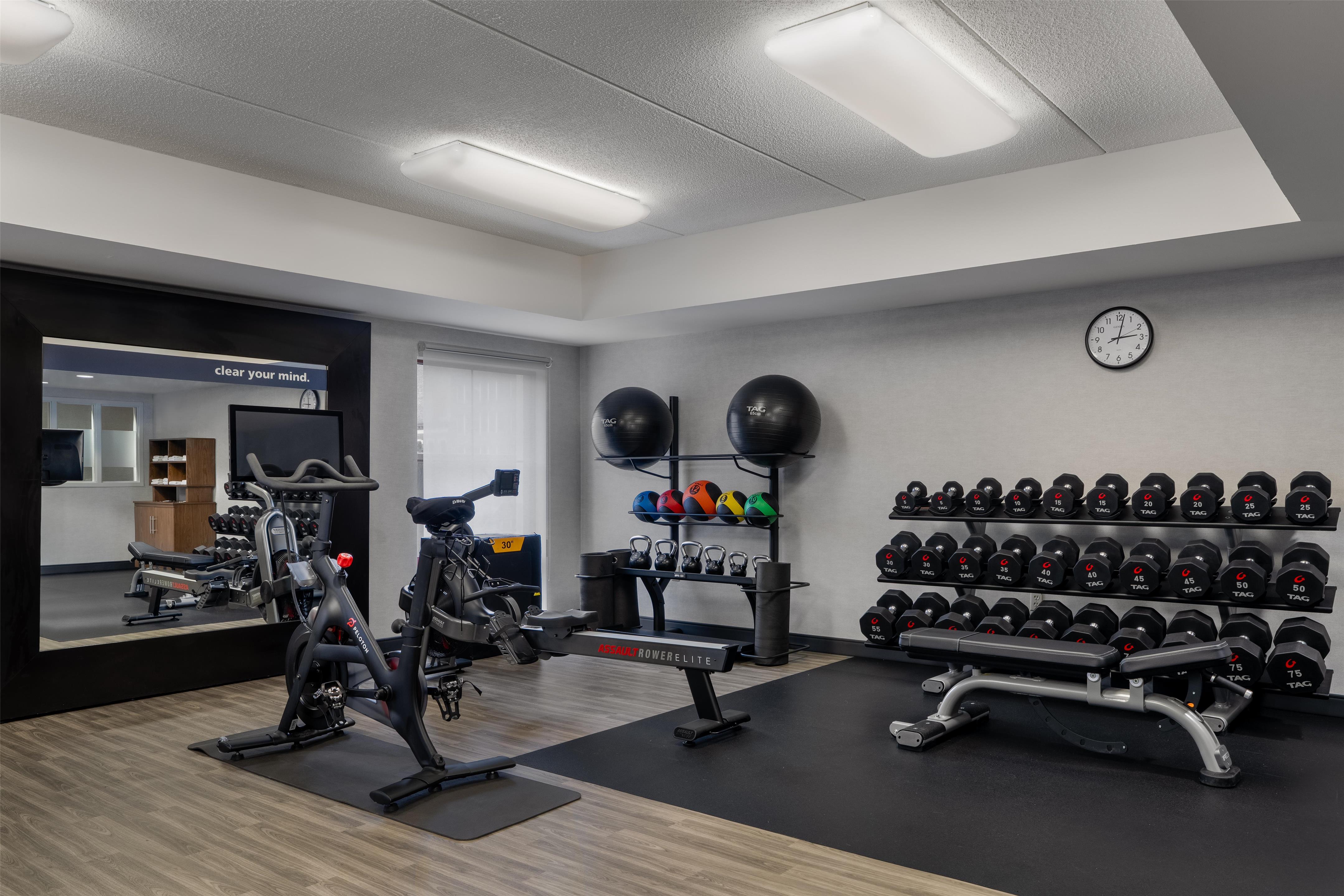 Health club fitness center gym
