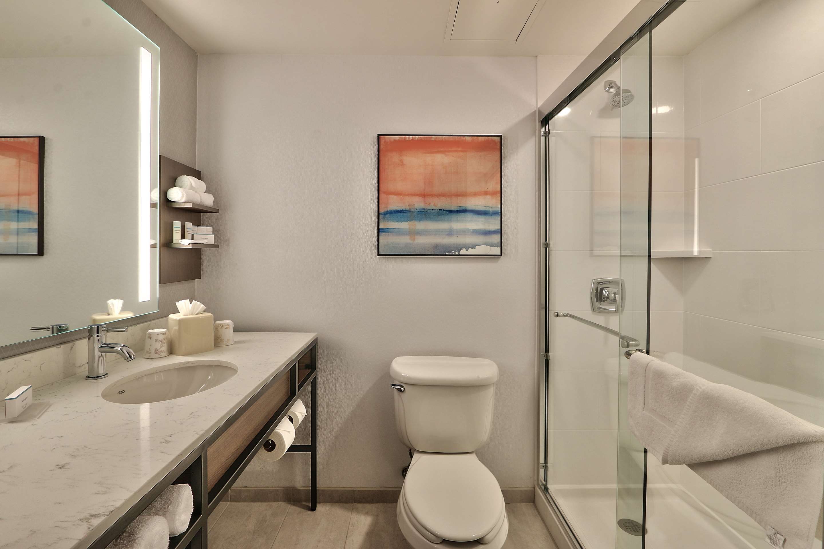 Guest room bath
