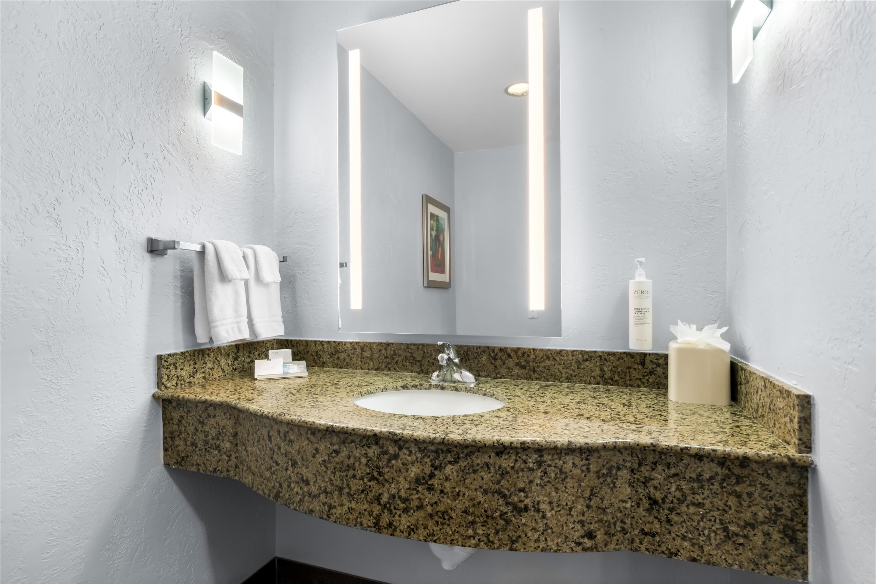 Guest room bath