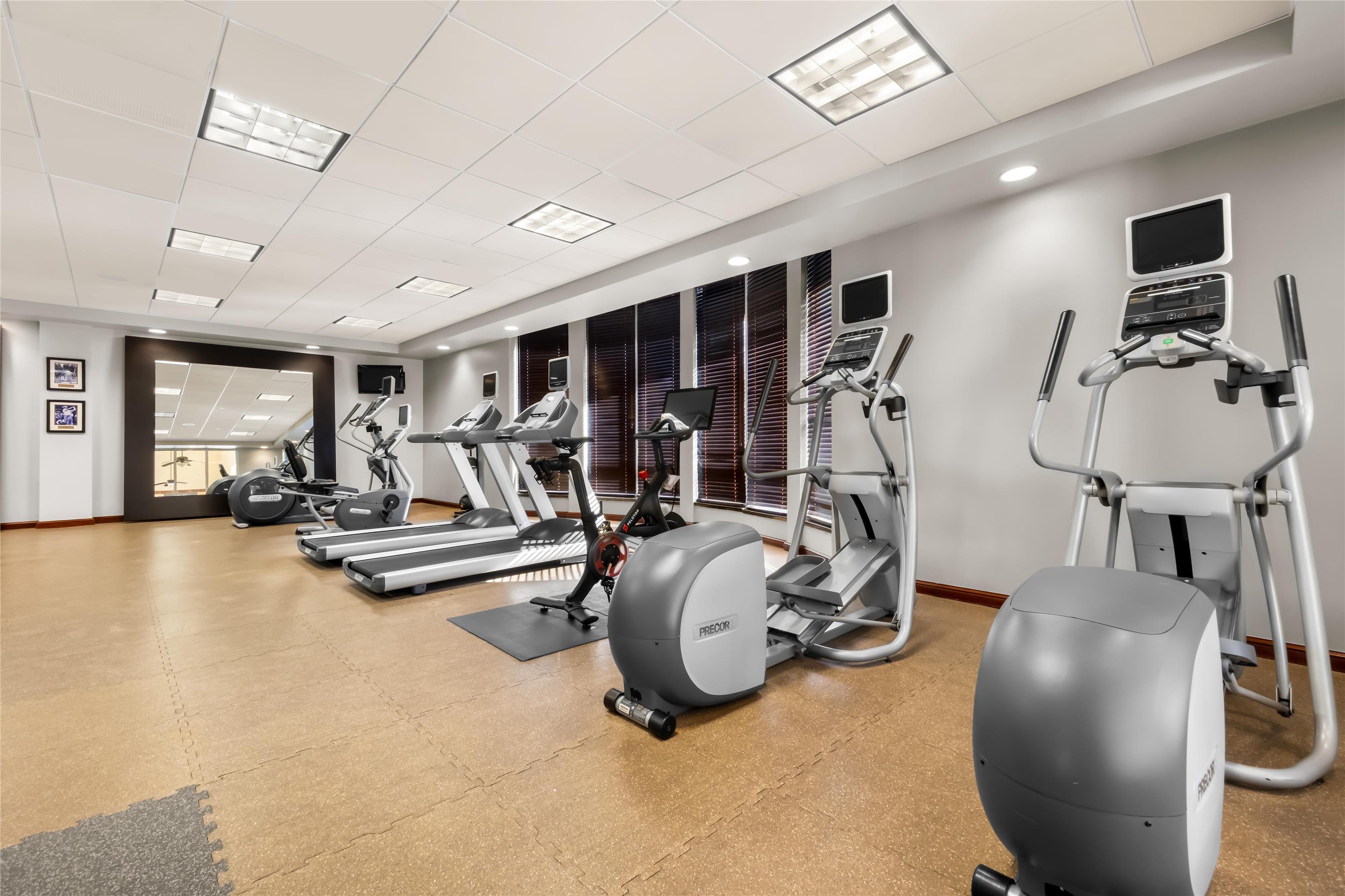 Health club fitness center gym | Hilton Garden Inn Amarillo