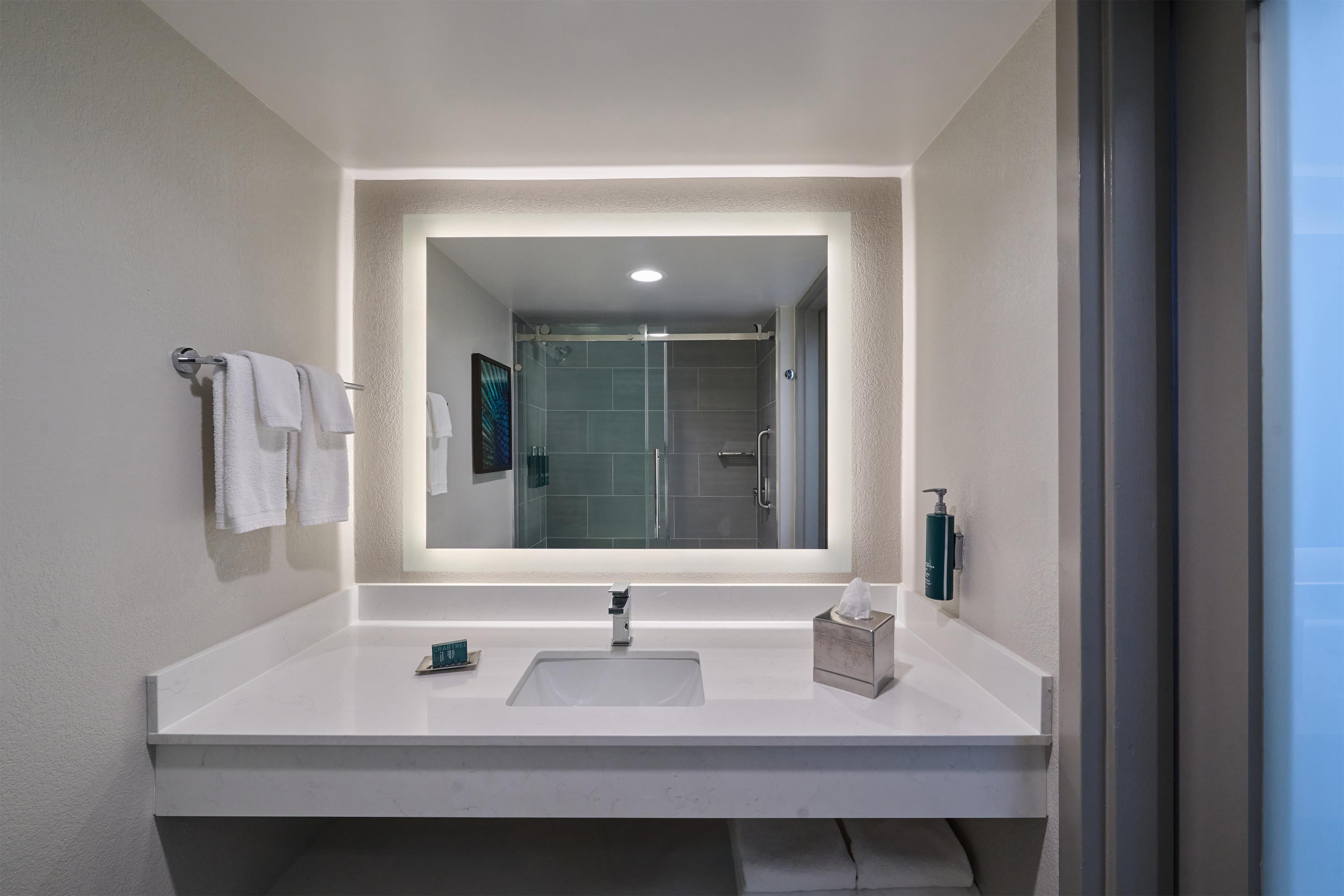 Guest room bath