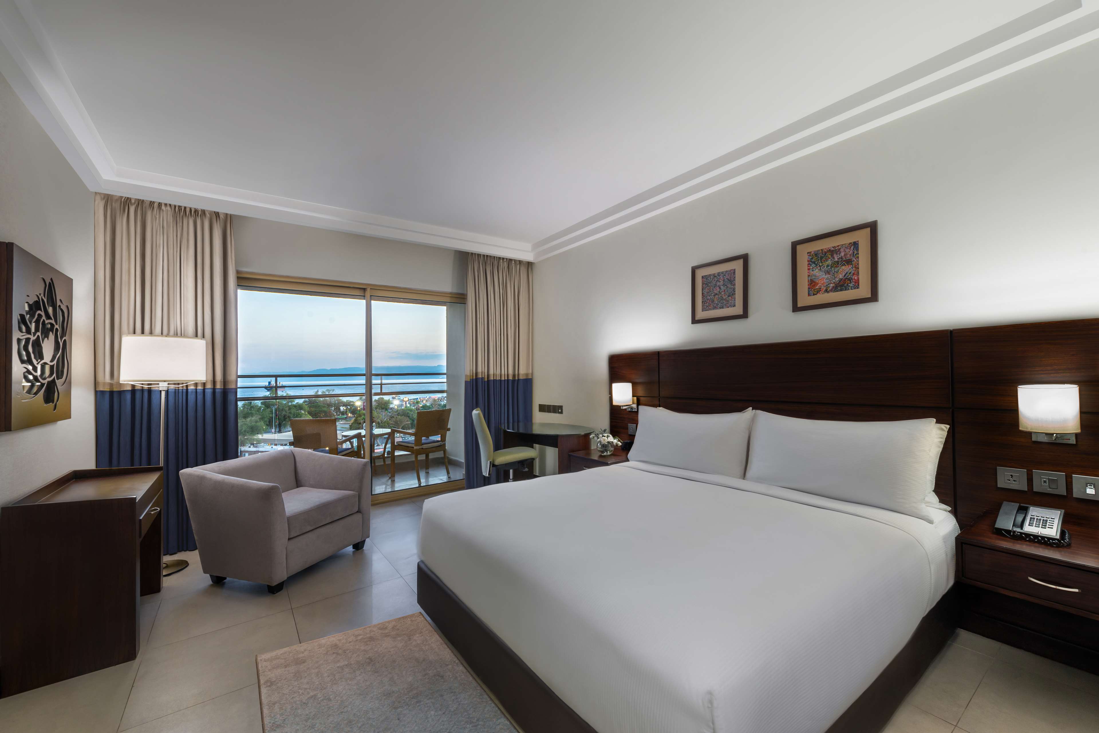 DoubleTree by Hilton Hotel Aqaba Room Type - 1 KING SUPERIOR SEAVIEW RM