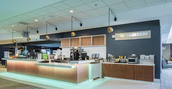 Restaurant - Hilton Hotel Downtown Atlanta - I-75 & I-85, Exit 249A & 249B