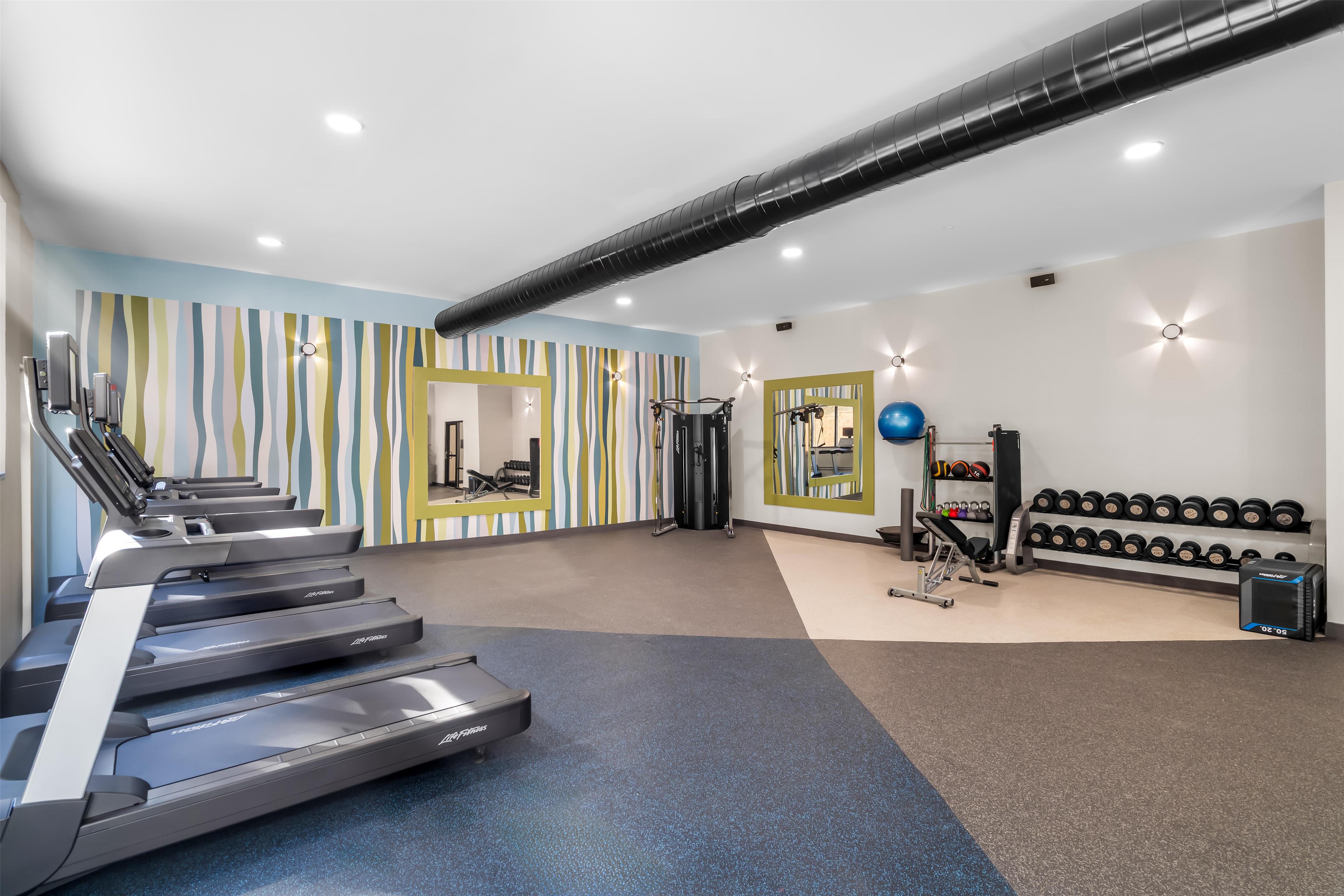 Health club fitness center gym | Hilton Garden Inn Cartersville