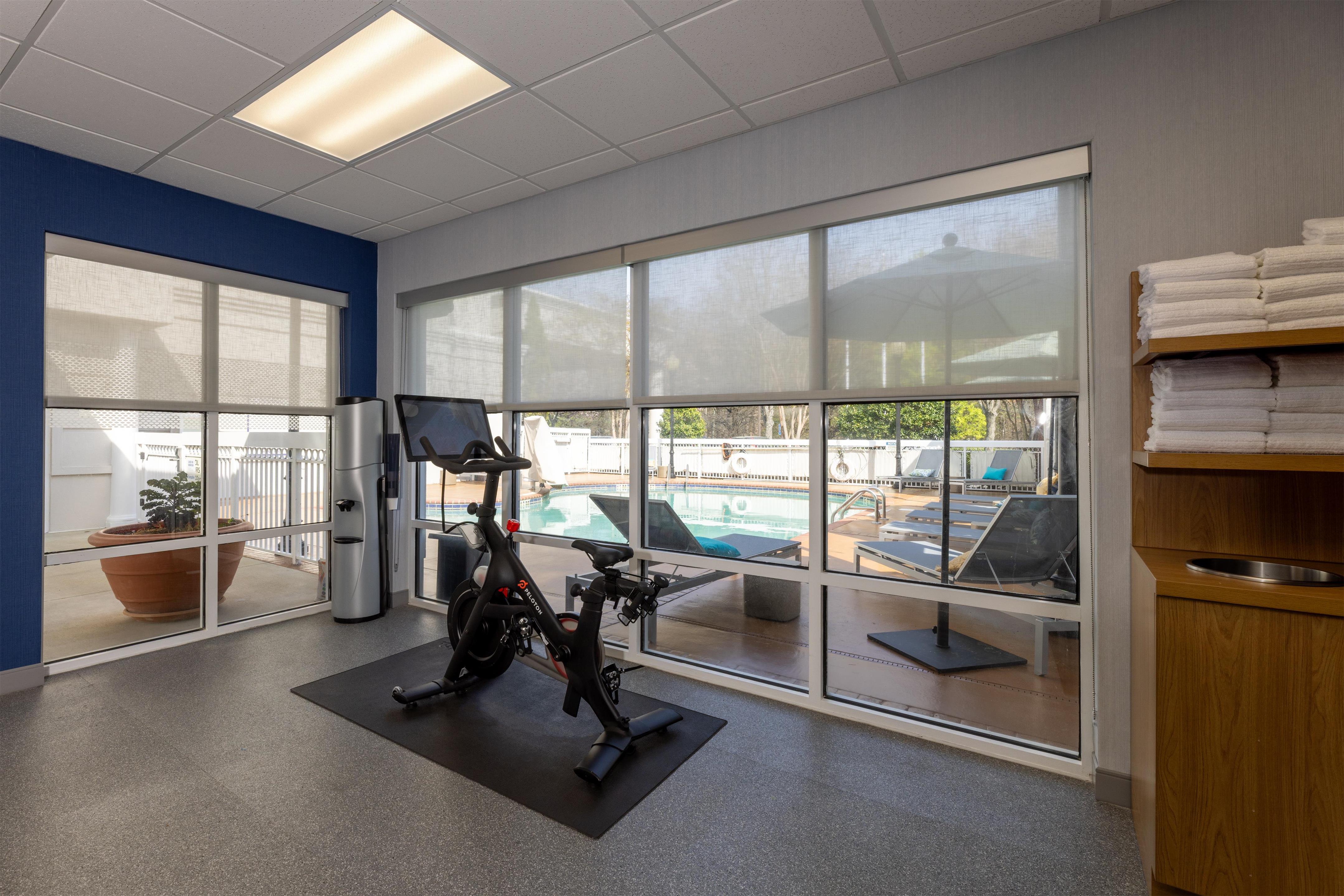 Health club fitness center gym | Hampton Inn Lawrenceville Duluth