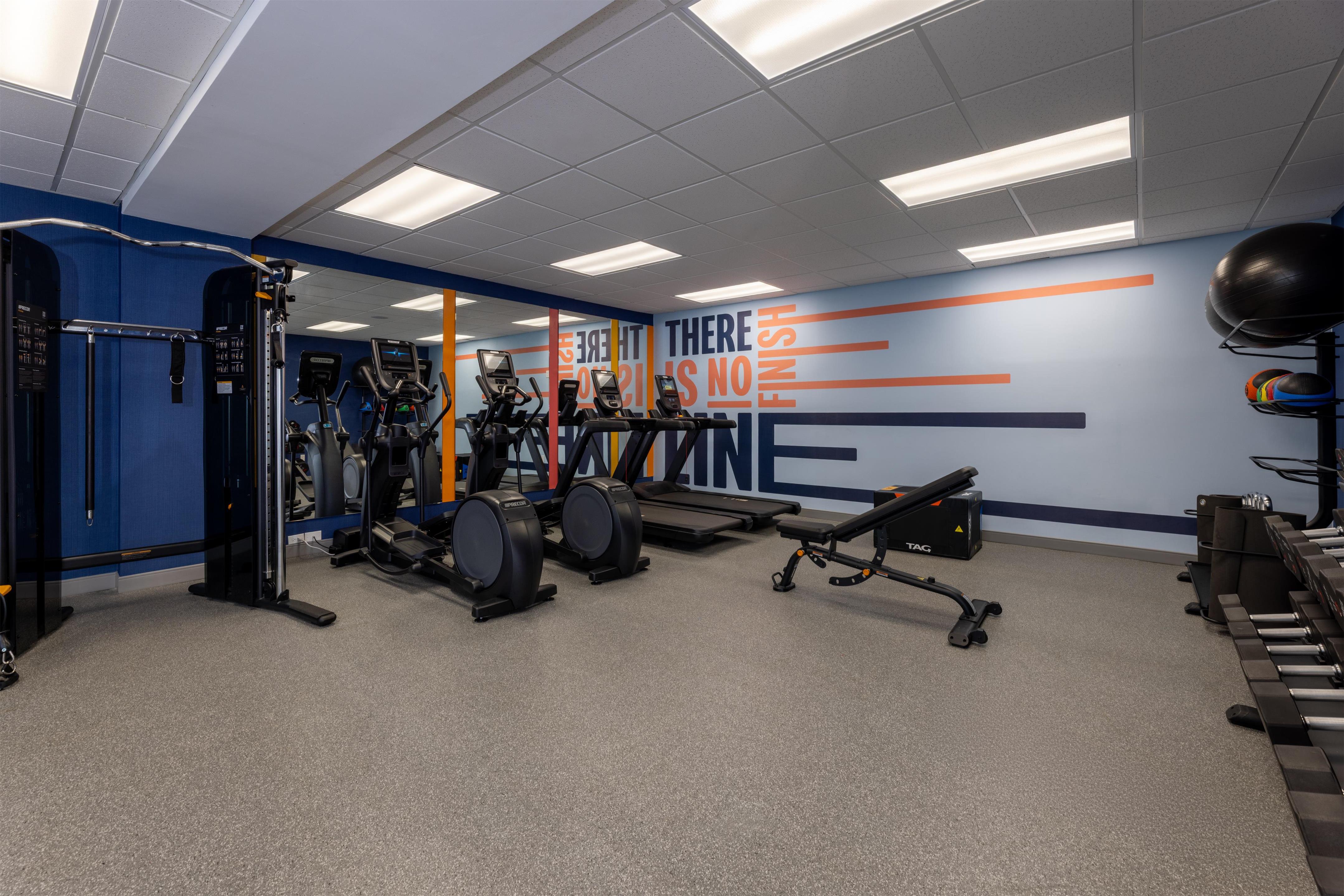 Health club fitness center gym | Hampton Inn Lawrenceville Duluth