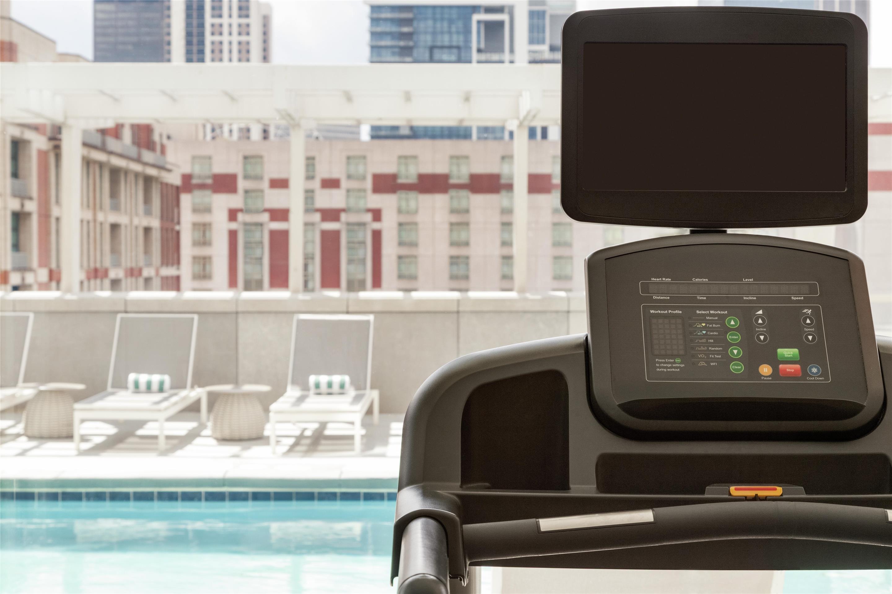 Health club fitness center gym | Hilton Garden Inn Atlanta Downtown