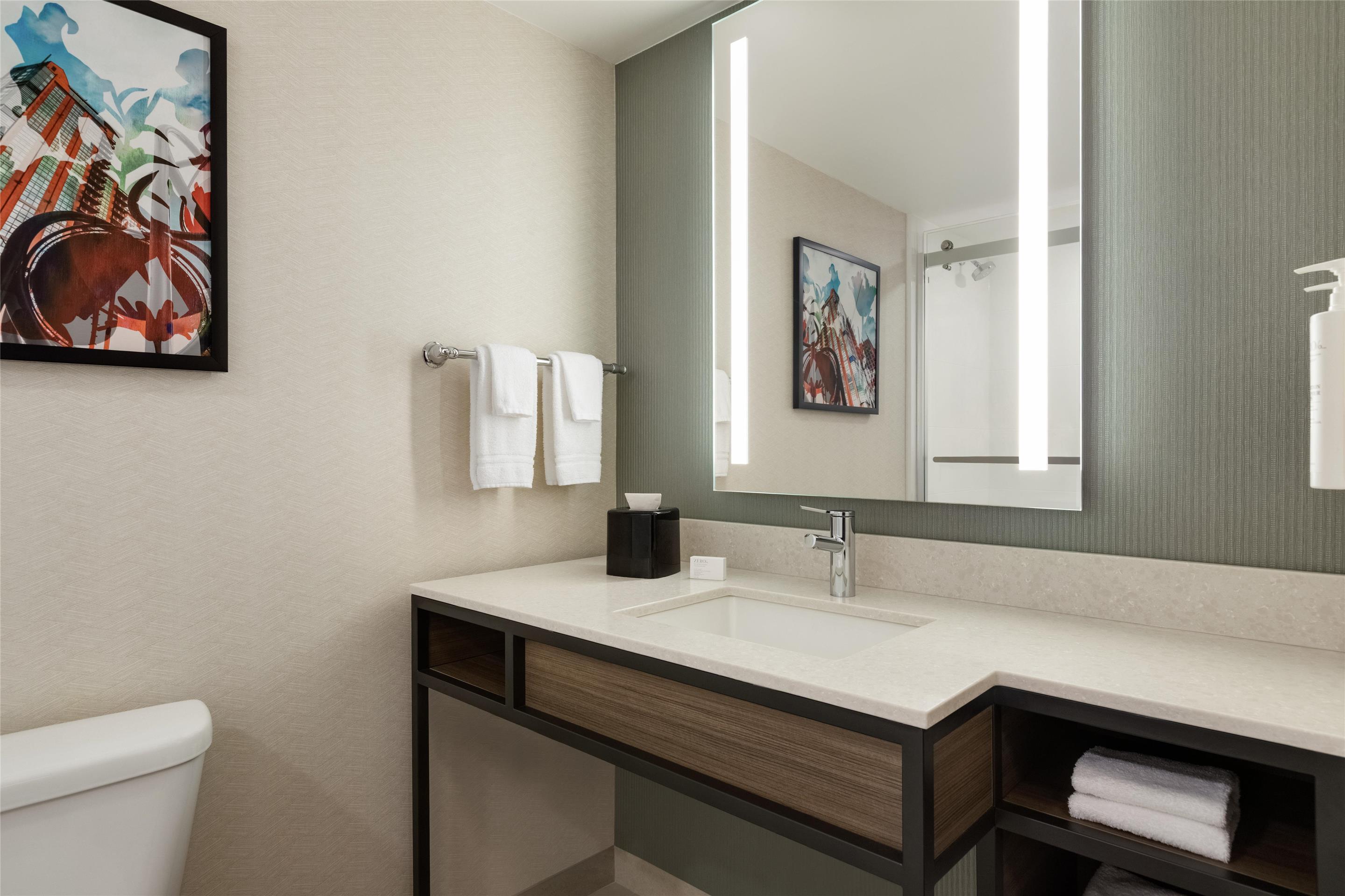 Guest room bath